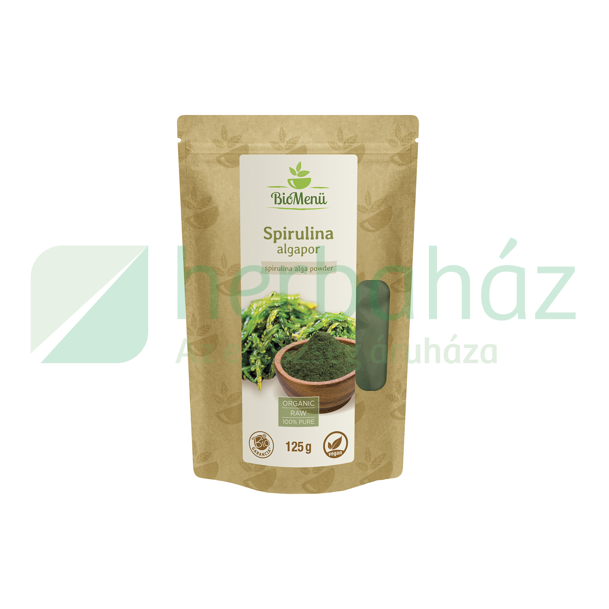 BIO BIOMENÜ SPIRULINA ALGA POR 125G