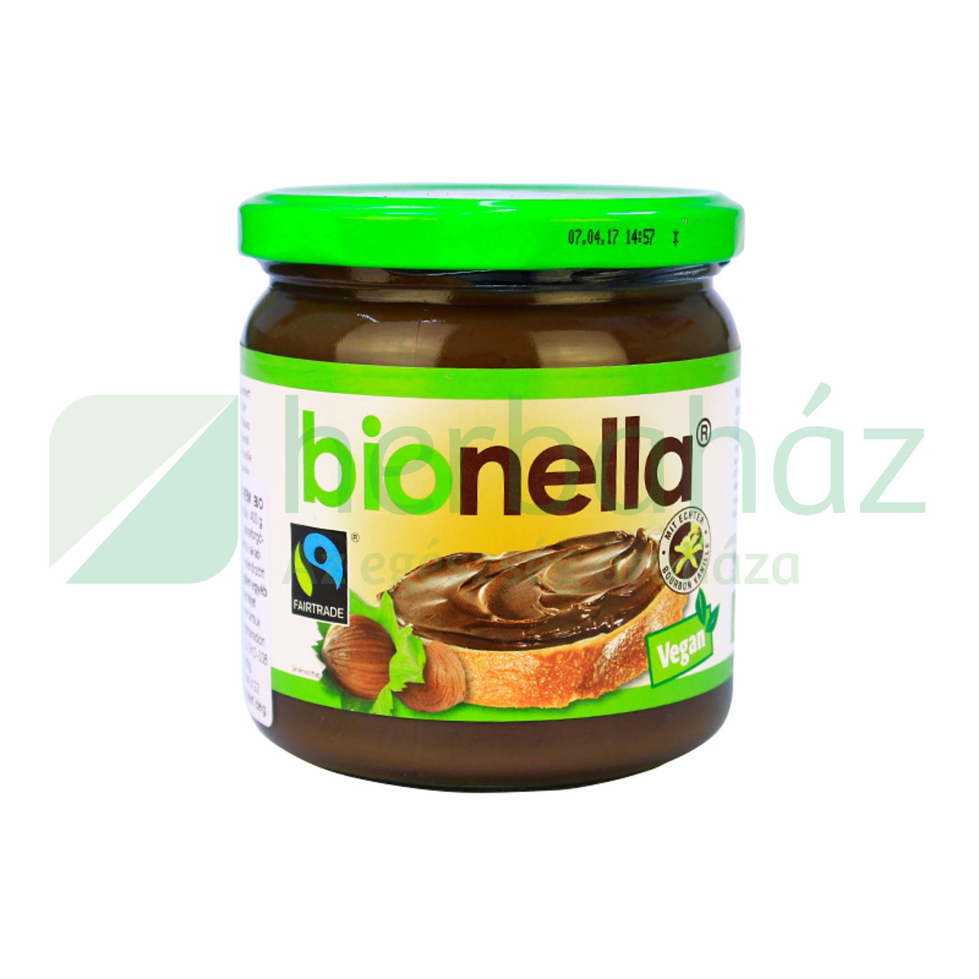 BIO BIONELLA MOGYORÓS NUGÁTKRÉM 400G