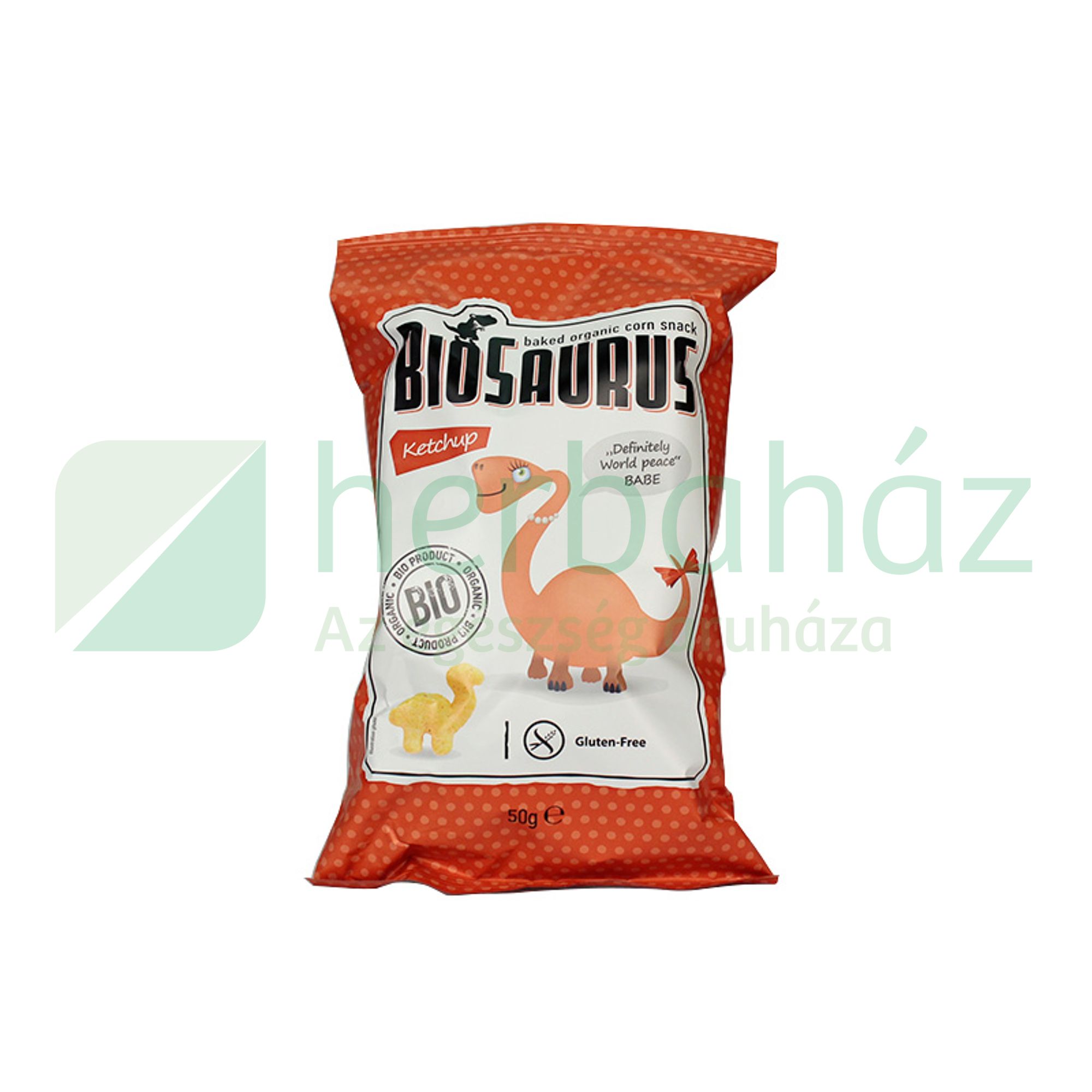 BIO BIOPONT BABE KUKORICÁS SNACK KETCHUPOS 50G