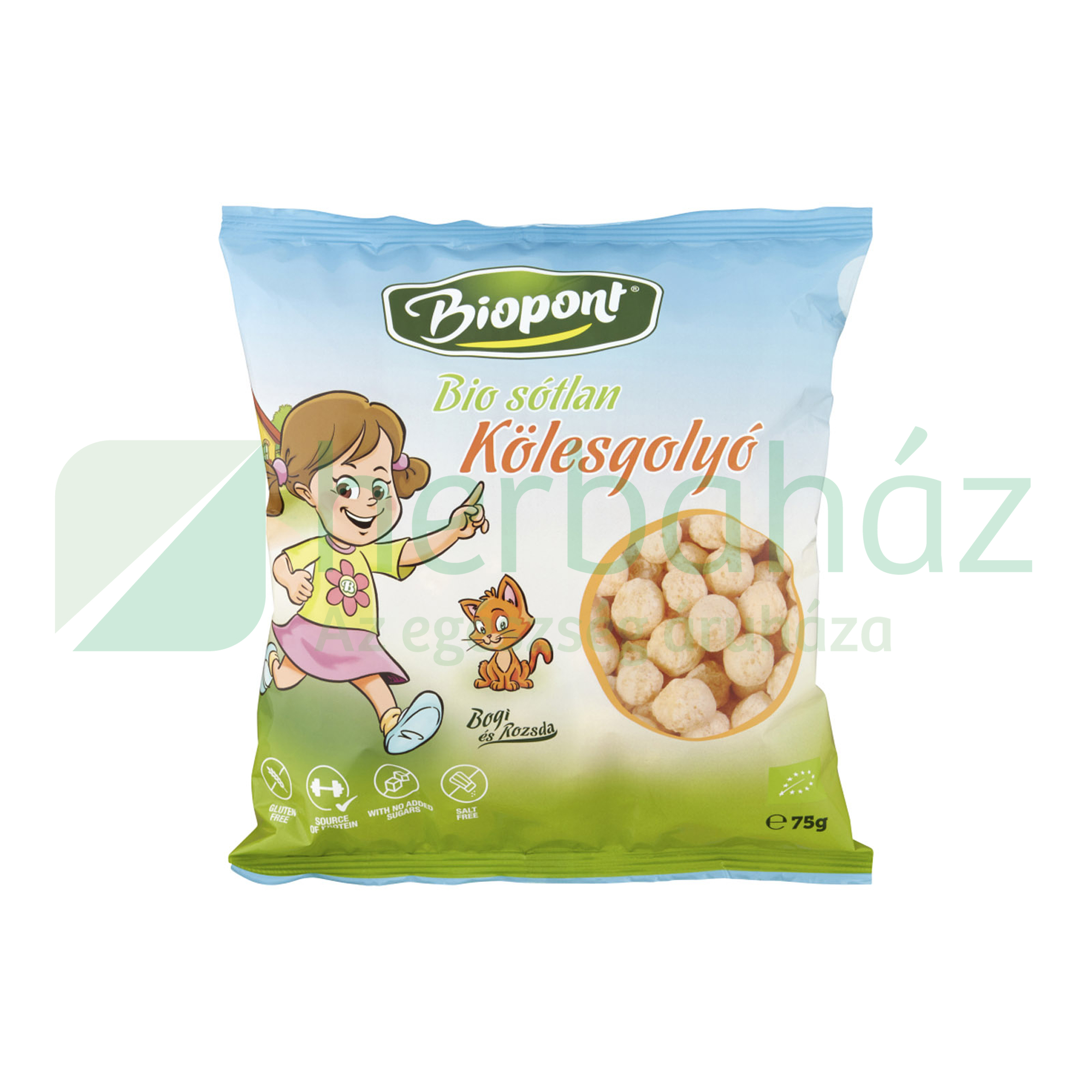BIO BIOPONT BOGI KÖLESGOLYÓ SÓTLAN 75G