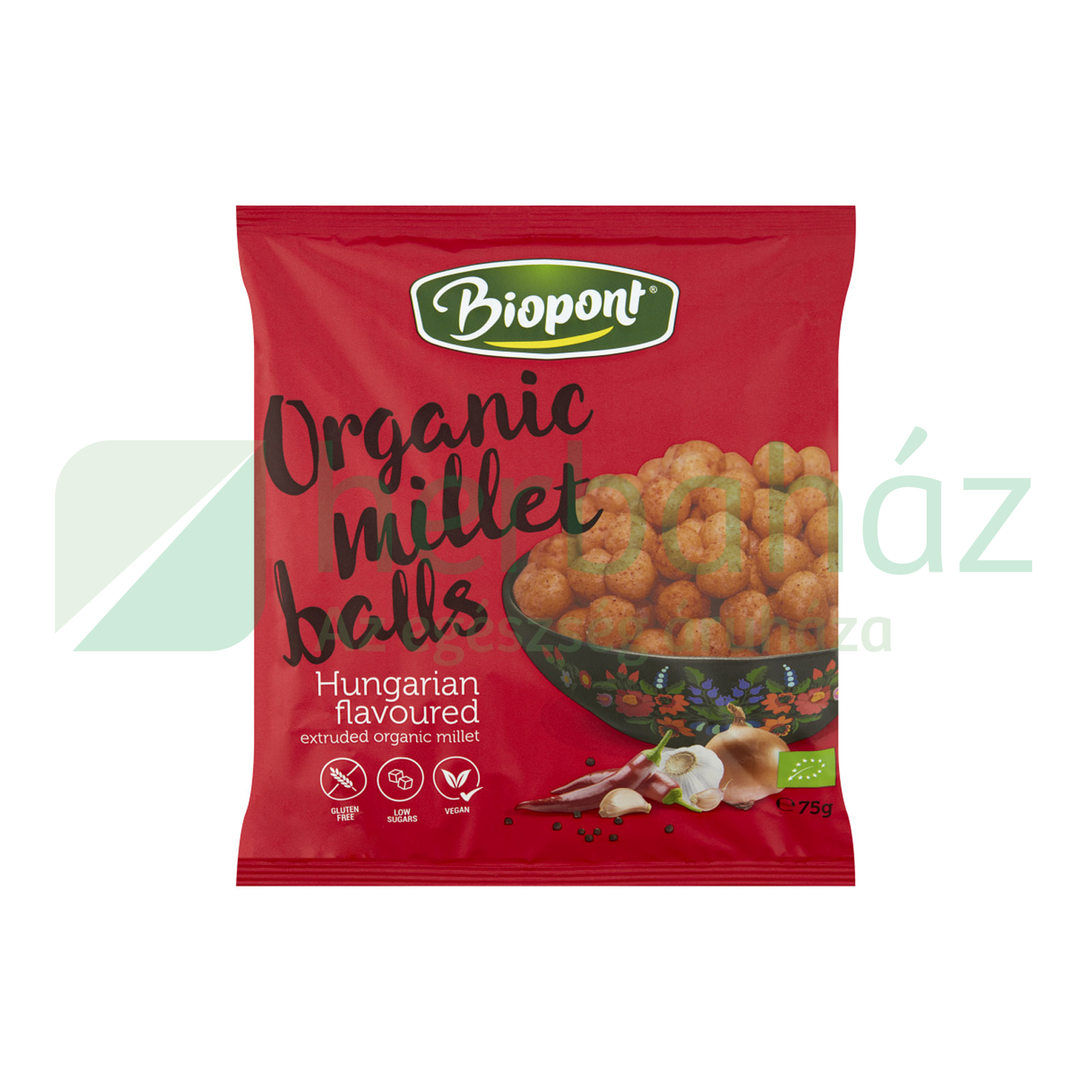 BIO BIOPONT EXTRUDÁLT KÖLESGOLYÓ MAGYAROS 75G