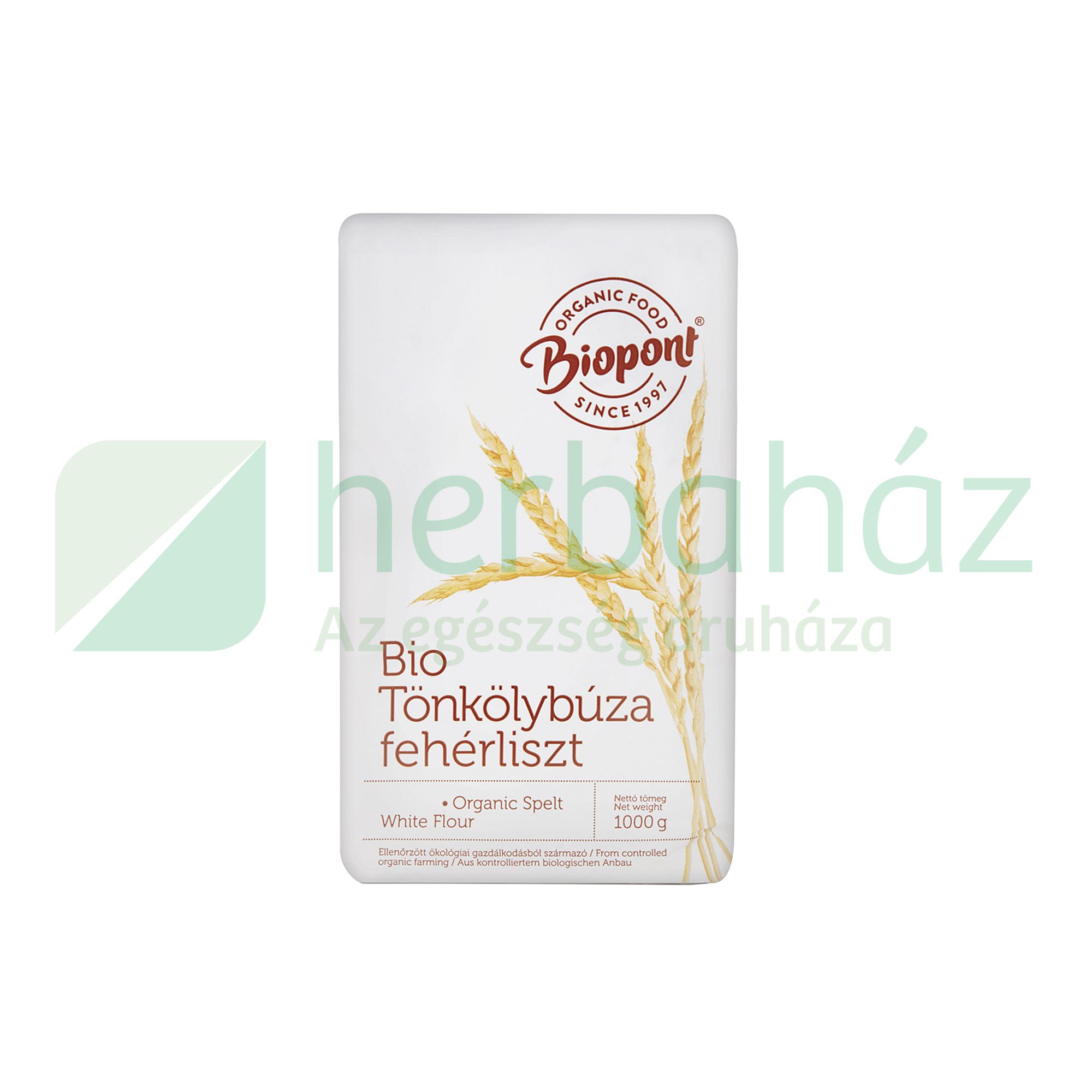 BIO BIOPONT FEHÉR TÖNKÖLYBÚZALISZT (TBL-80) 1000G