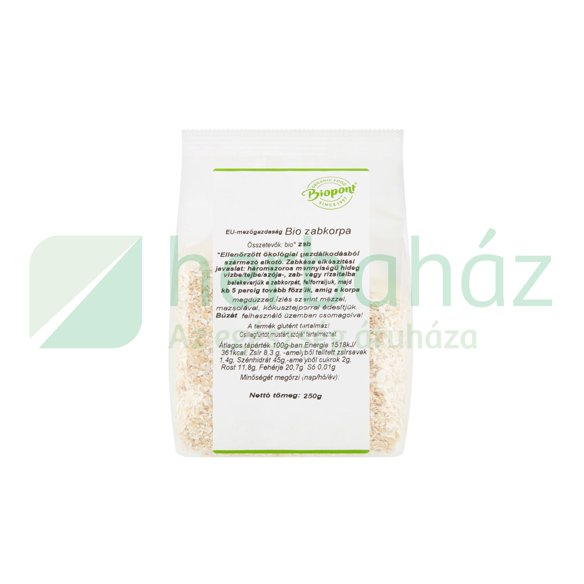 BIO BIOPONT ZABKORPA 250G