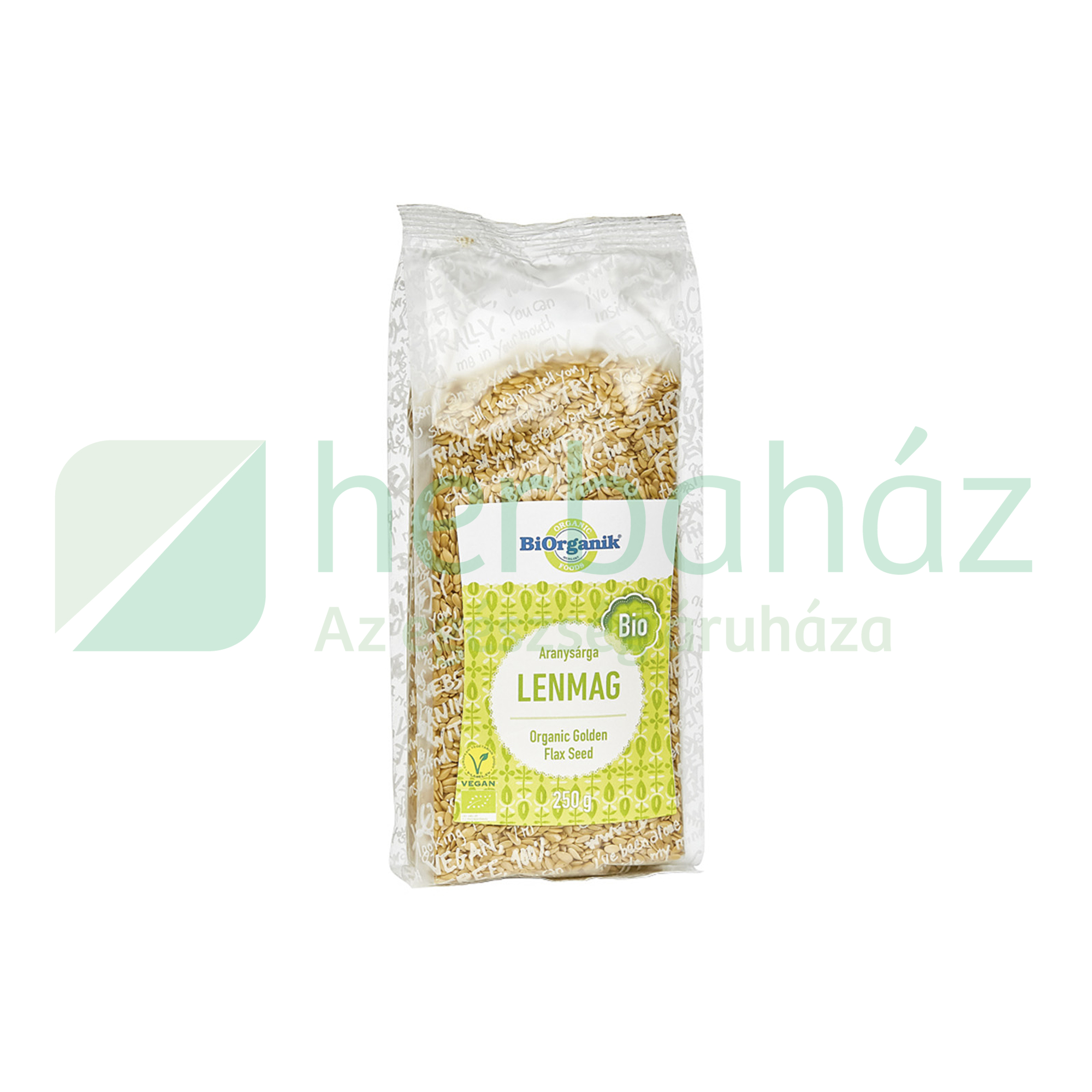 BIO BIORGANIK ARANYSÁRGA LENMAG 250G