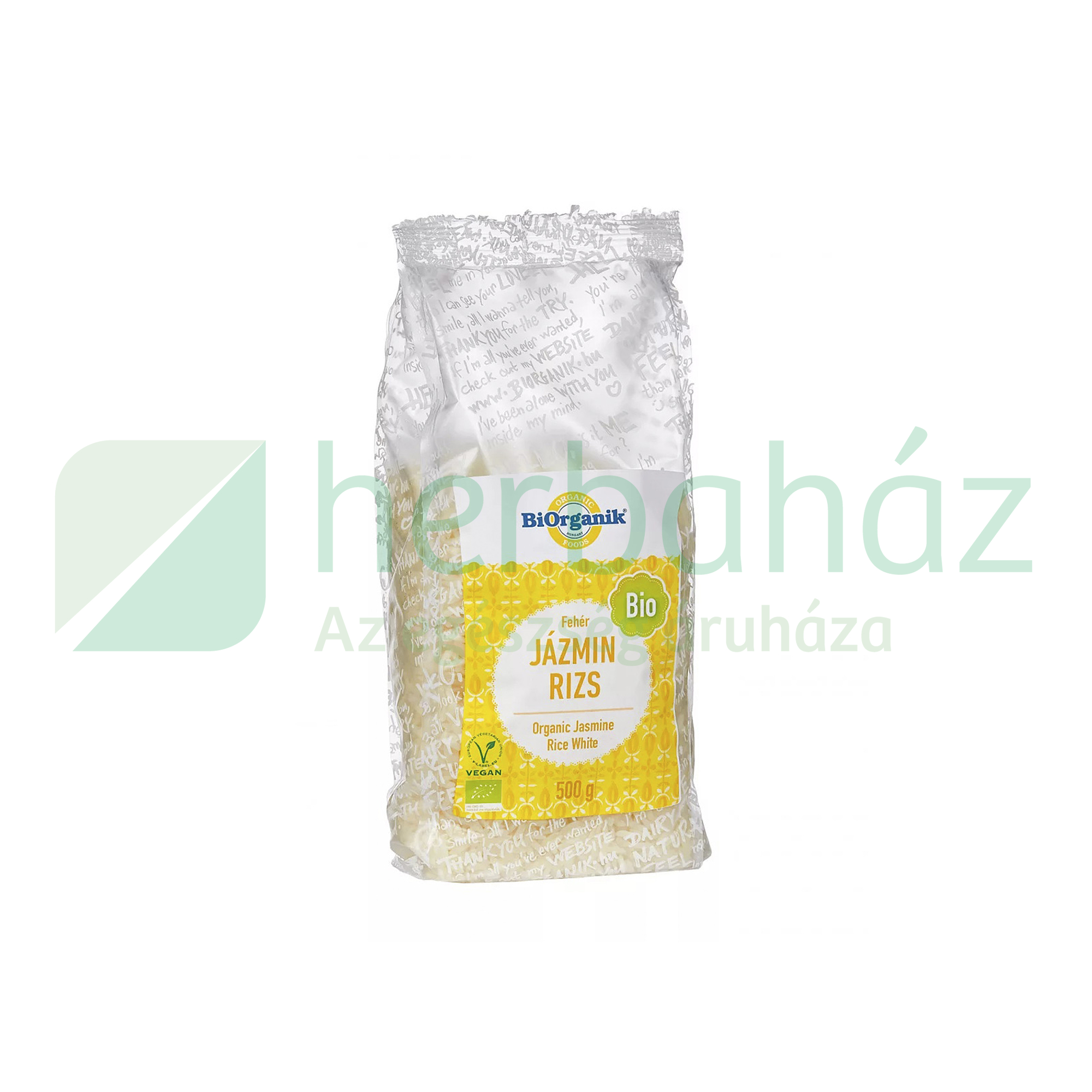 BIO BIORGANIK JÁZMINRIZS FEHÉR 500G