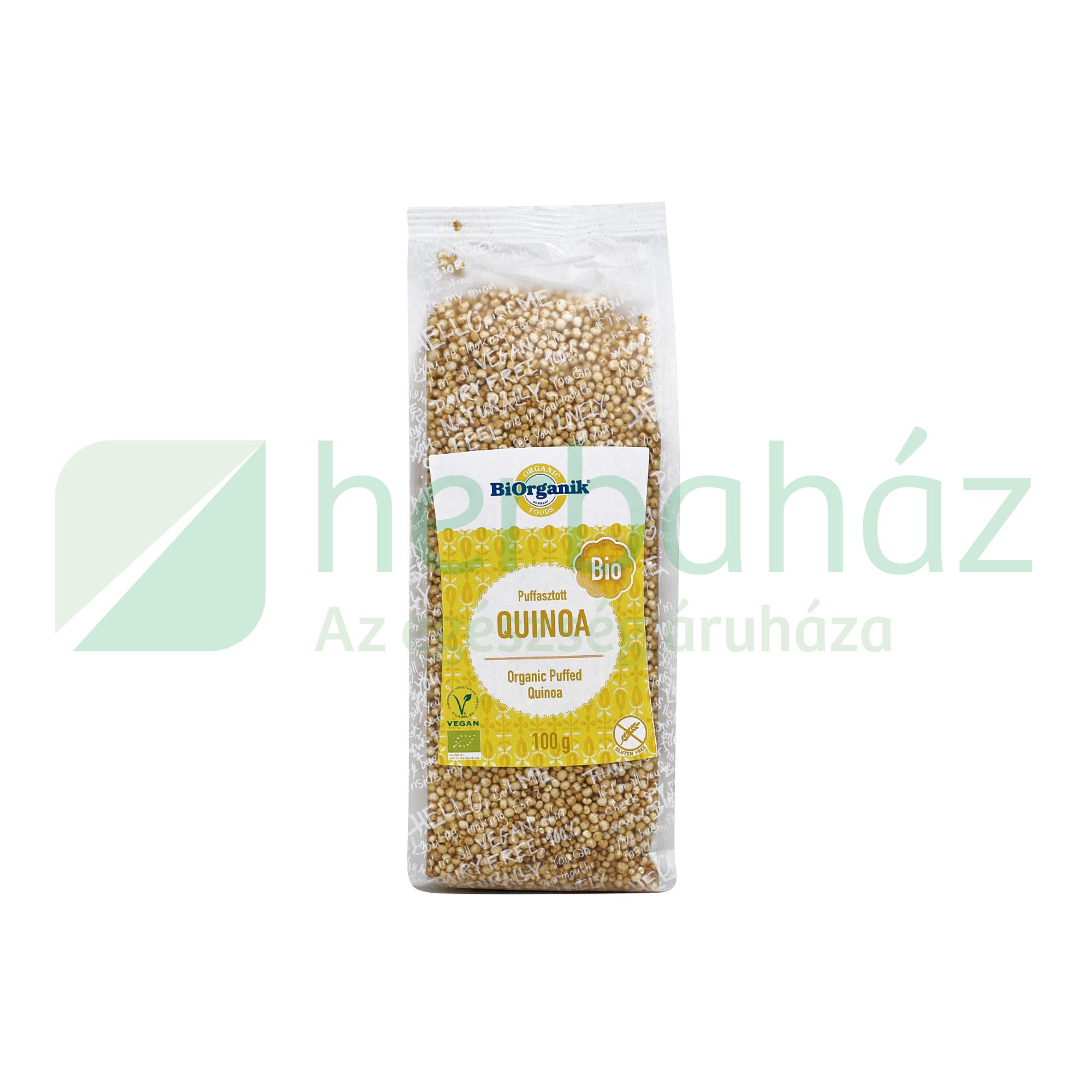 BIO BIORGANIK PUFFASZTOTT QUINOA 100G