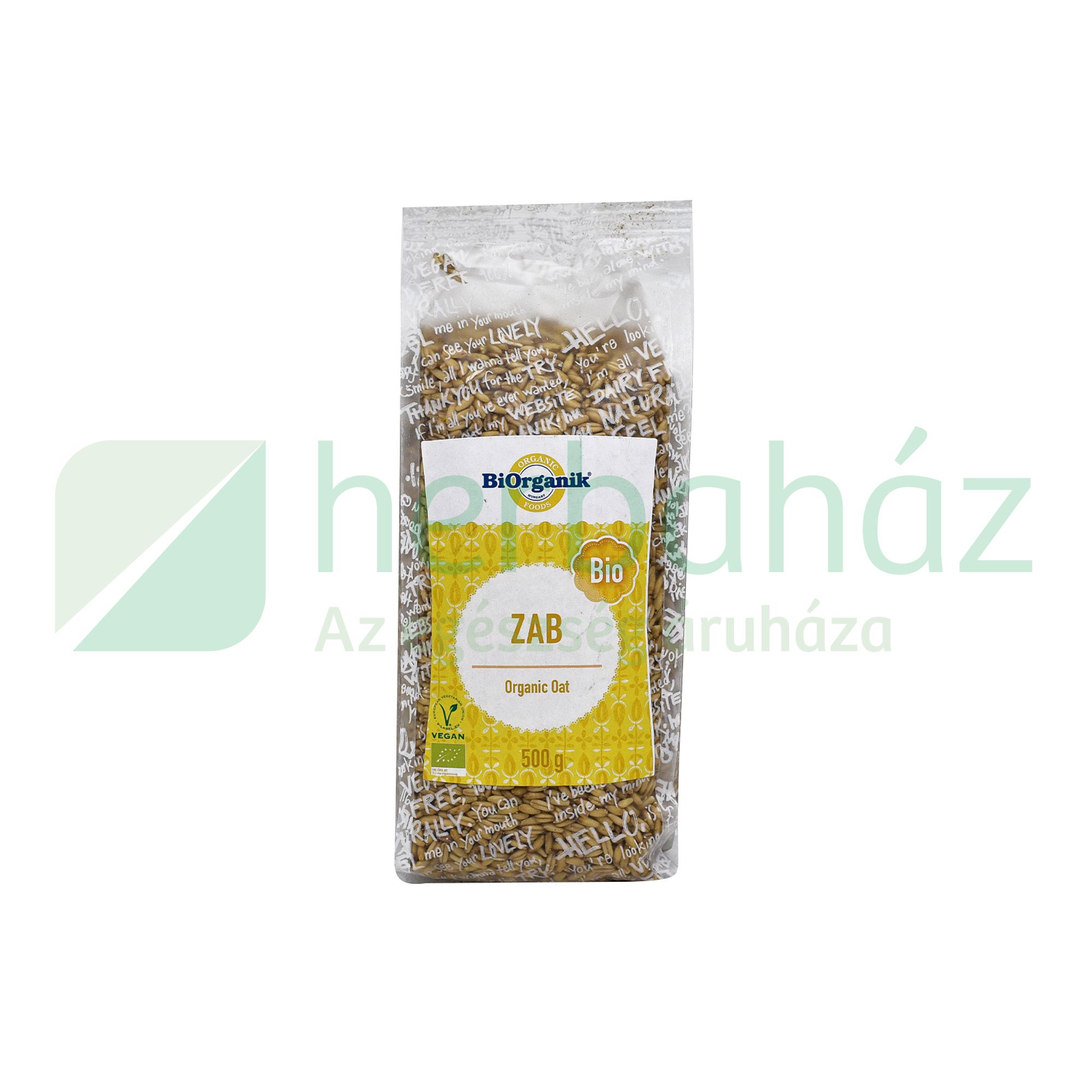 BIO BIORGANIK ZAB HÁNTOLT 500G