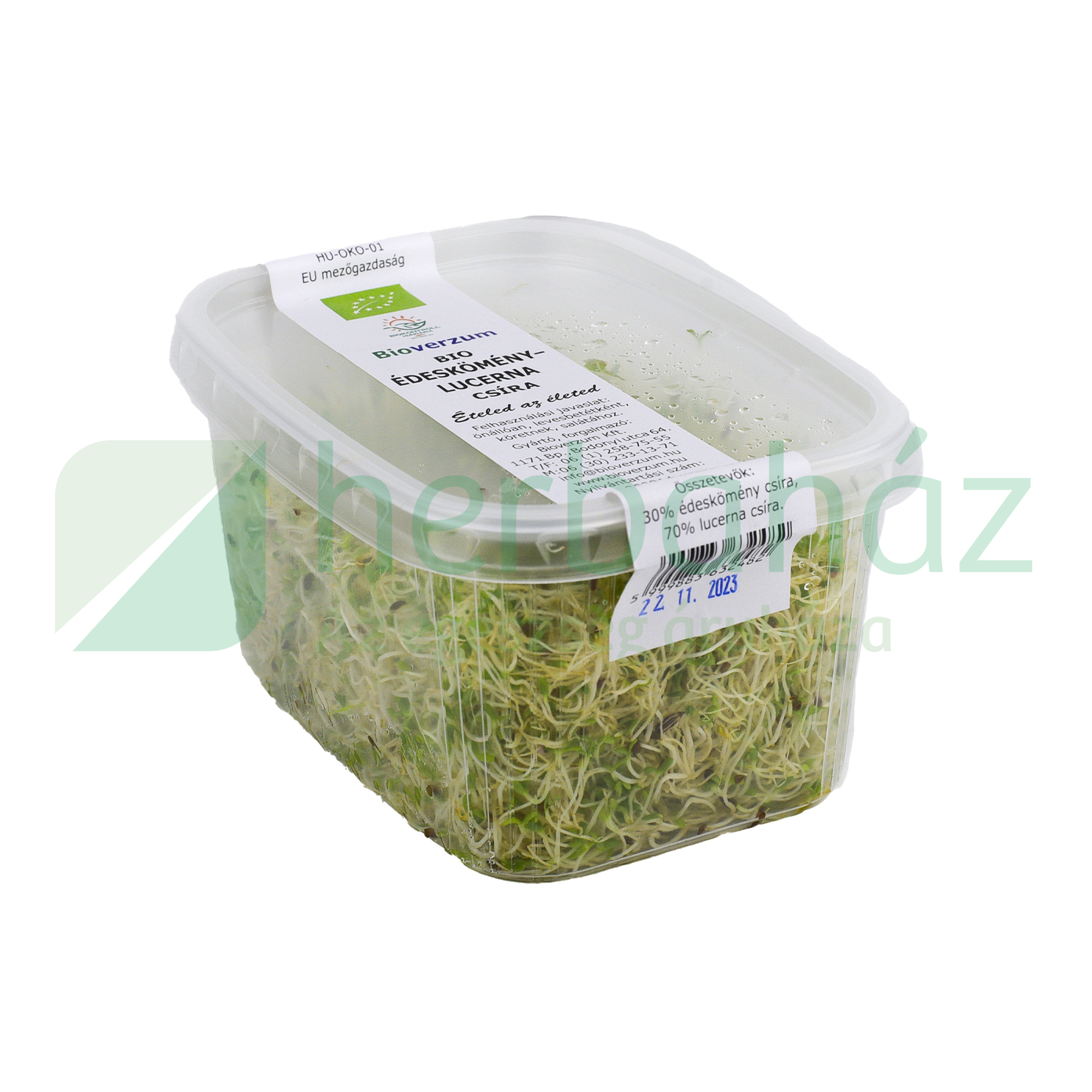 BIO BIOVERZUM CSÍRA ÉDESKÖMÉNY-LUCERNA 100G