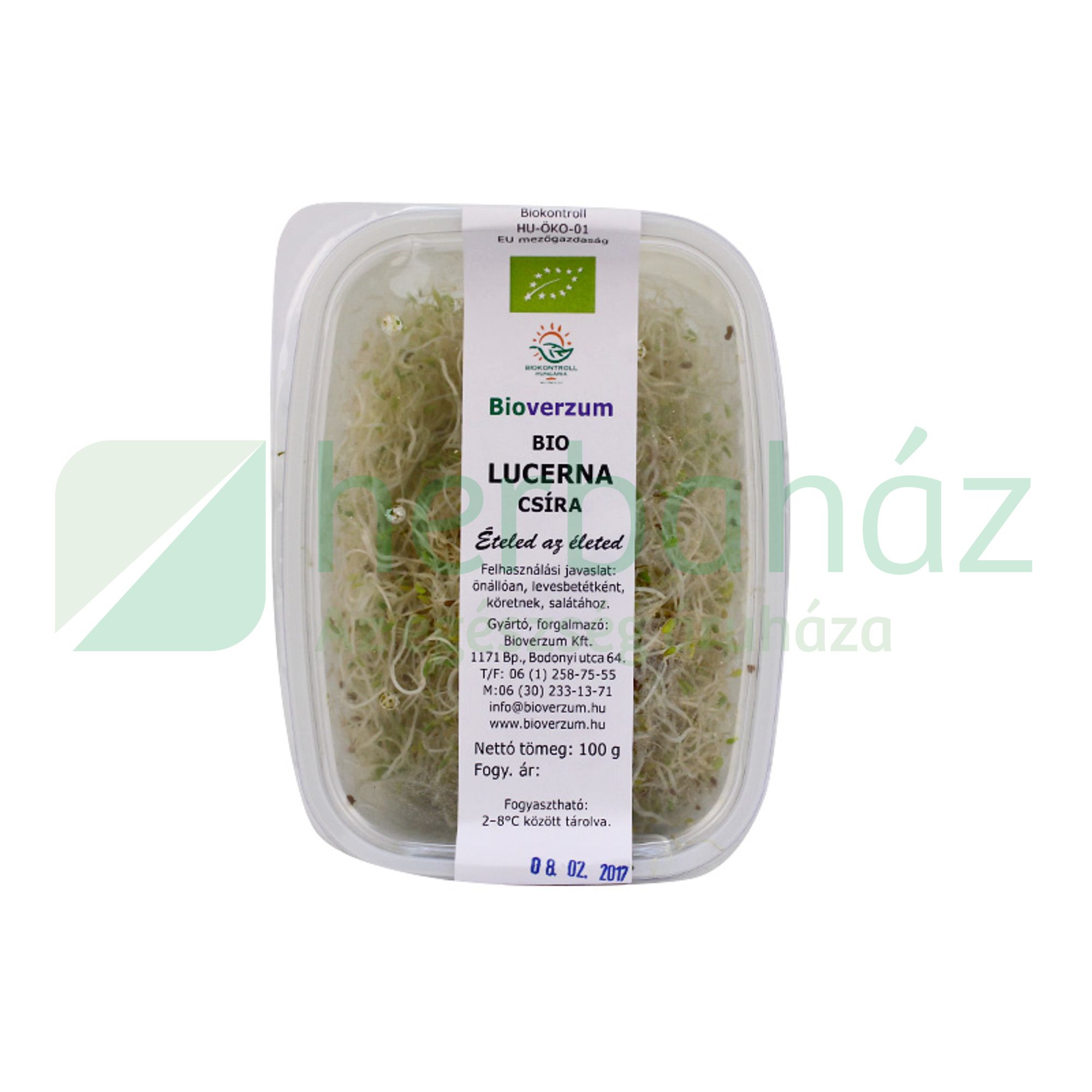 BIO BIOVERZUM CSÍRA LUCERNA 100G [H]