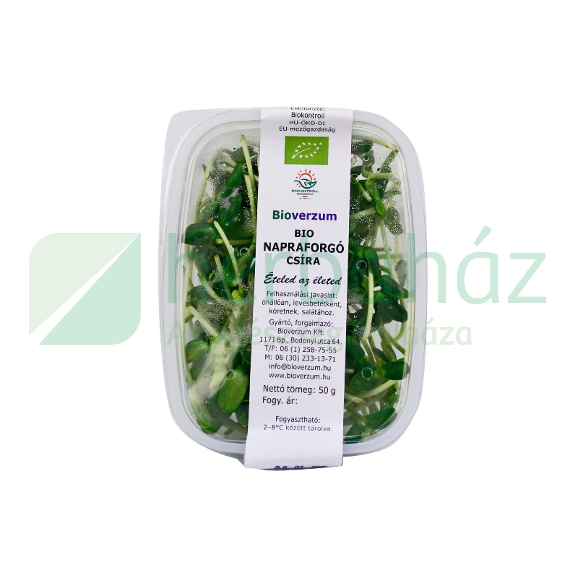 BIO BIOVERZUM CSÍRA NAPRAFORGÓ 50G