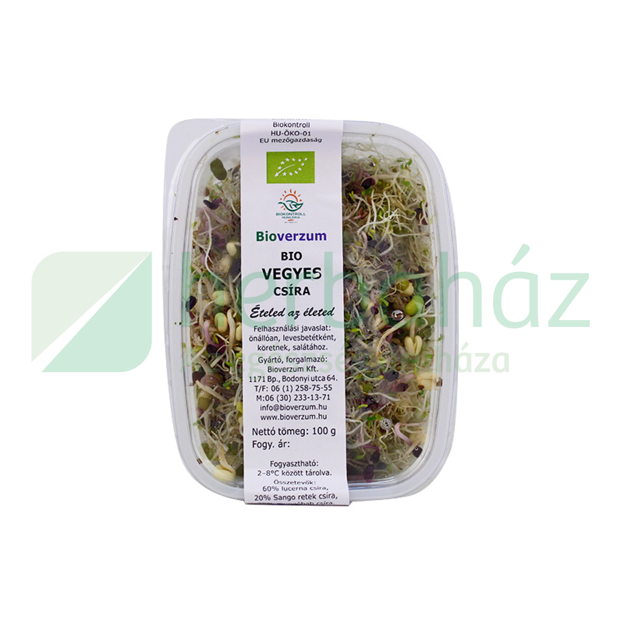 BIO BIOVERZUM CSÍRA VEGYES 100G