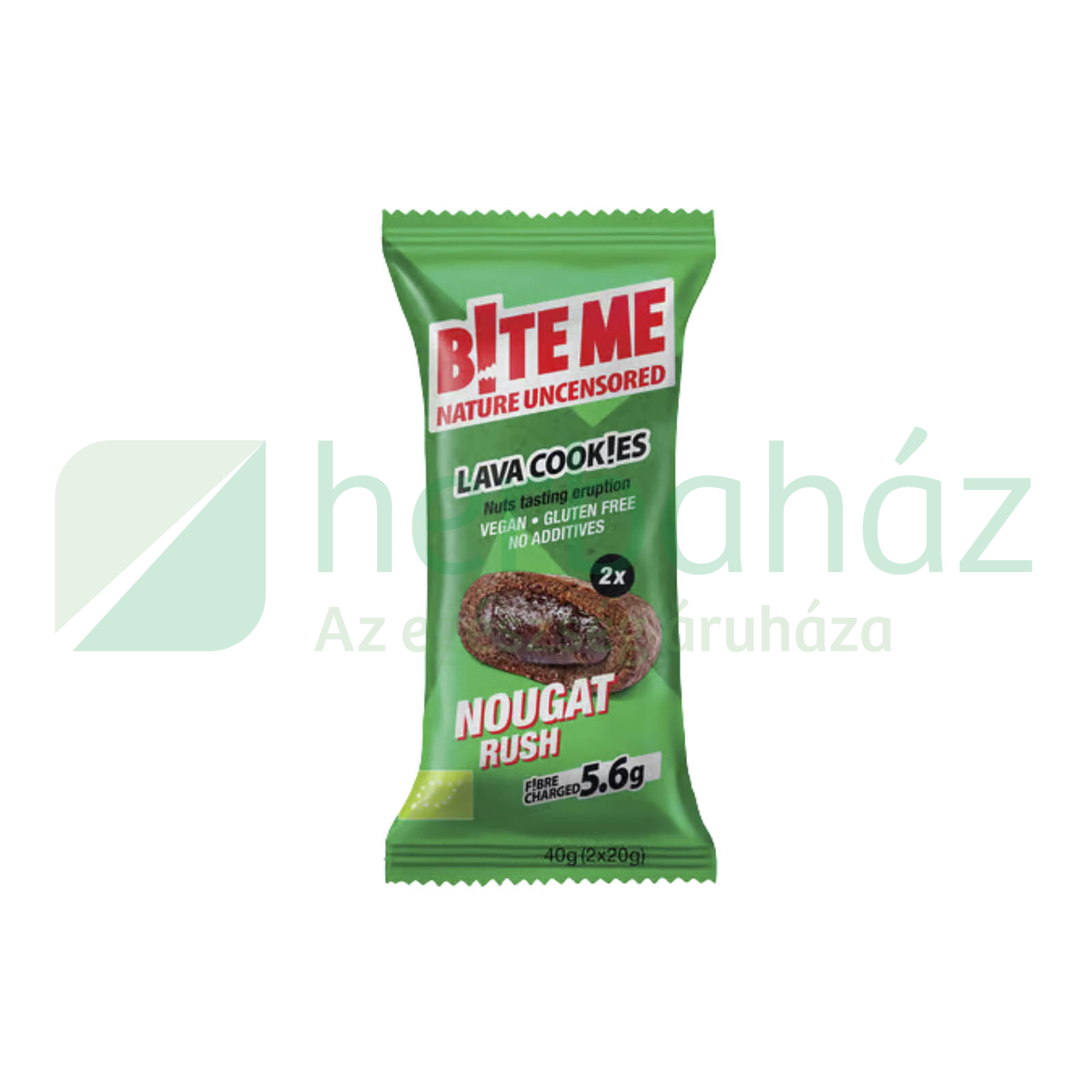 BIO B!TE ME NYERS LÁVA SZELET NUGÁT TÖLTELÉKKEL 40G