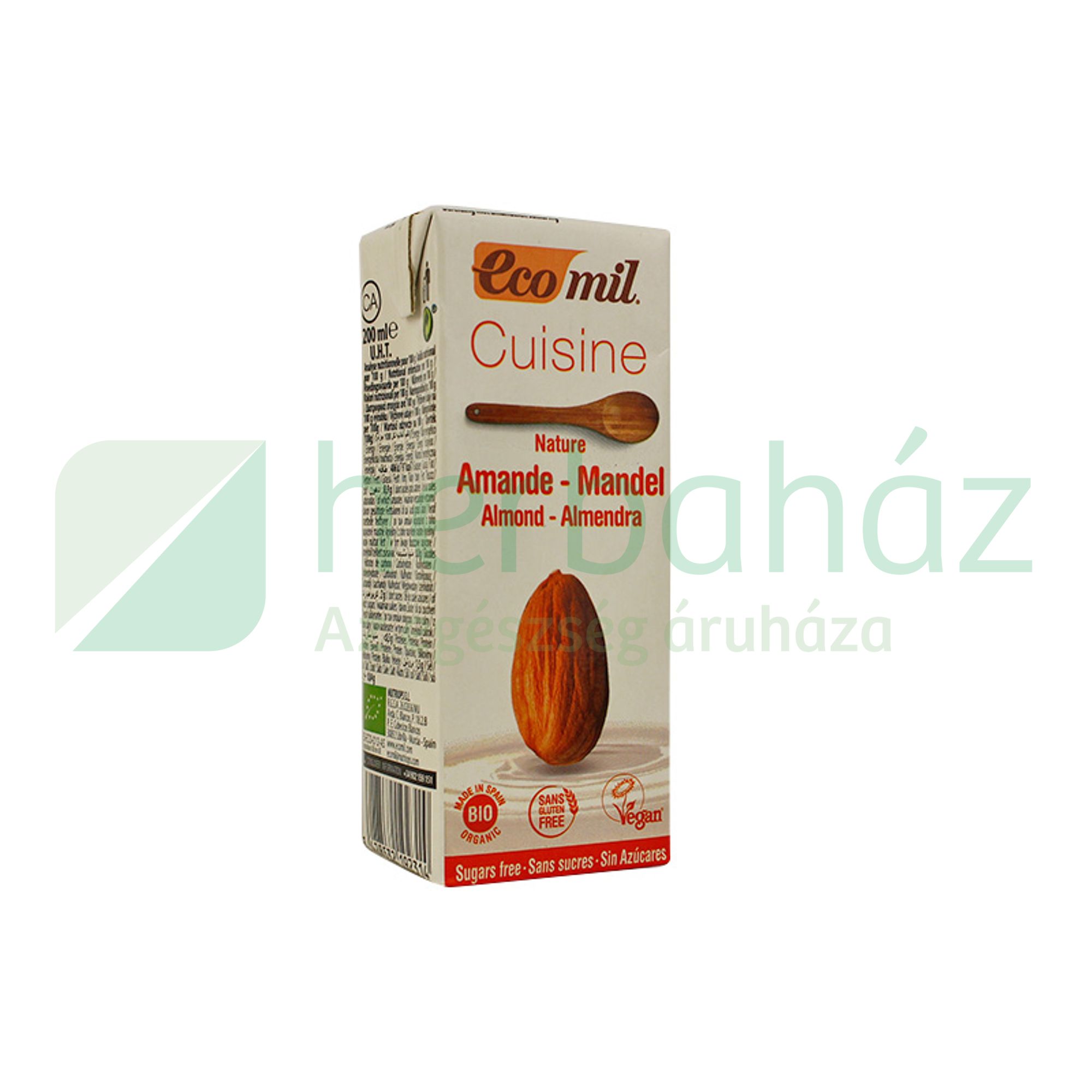 BIO ECOMIL MANDULATEJSZÍN 200ML