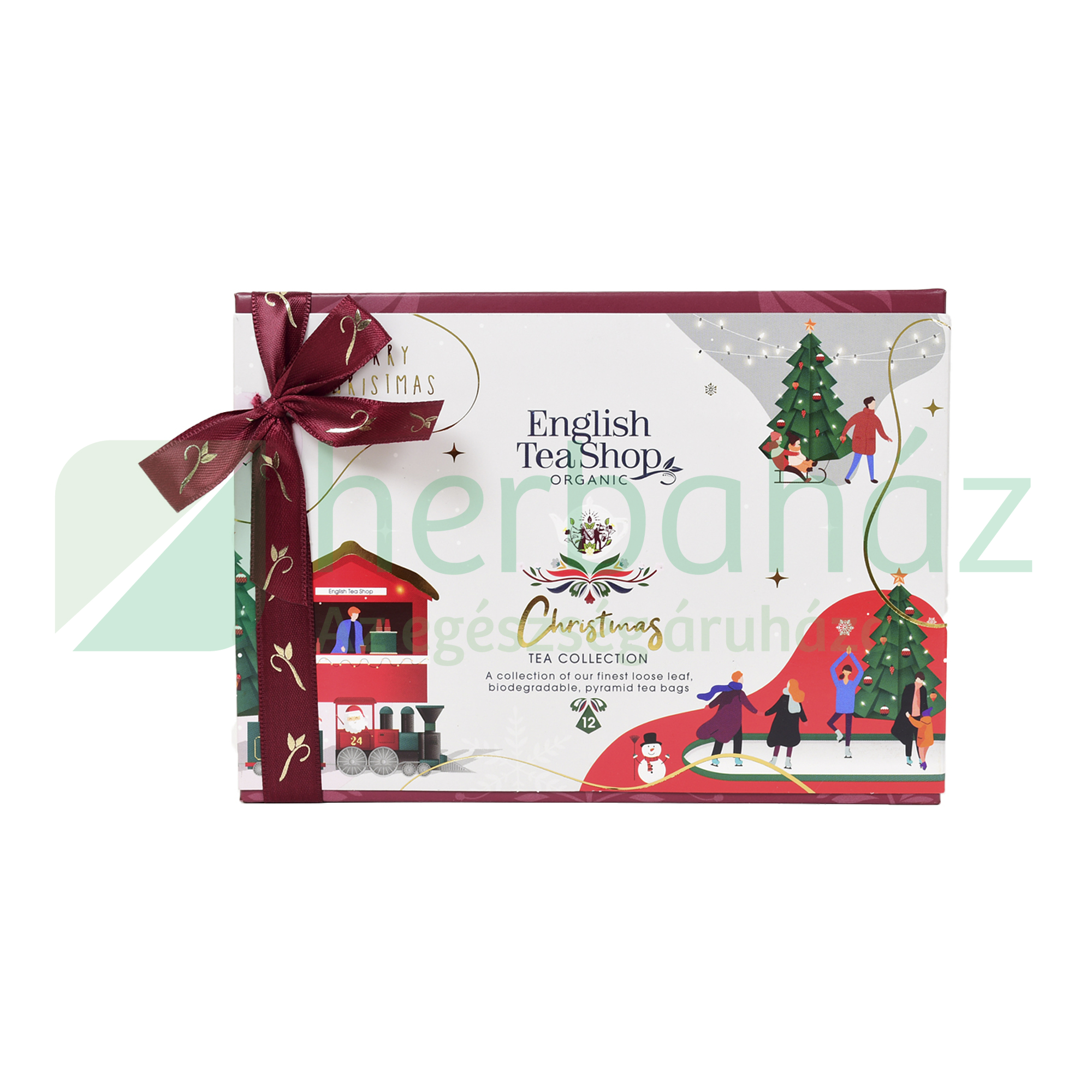 BIO ETS 12 XMAS WOUNDER COLLECTION TEAVÁLOGATÁS WHITE PIRAMIS FILTER 12DB