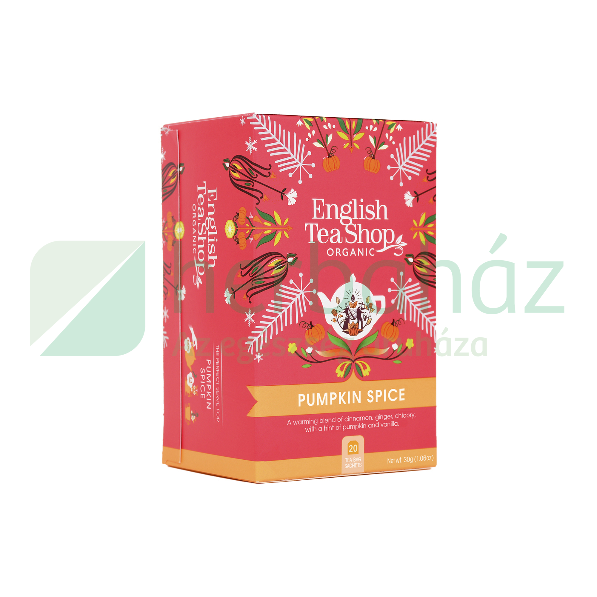 BIO ETS PUMPKIN SPICE - SÜTŐTÖKÖS TEA FILTERES 20DB