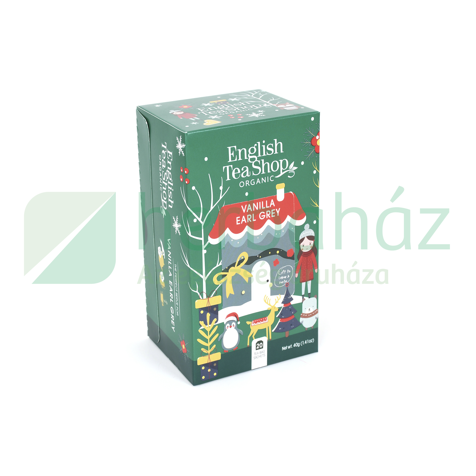 BIO ETS TEA EARL GREY HOLIDAY VANÍLIÁS FILTERES 20DB