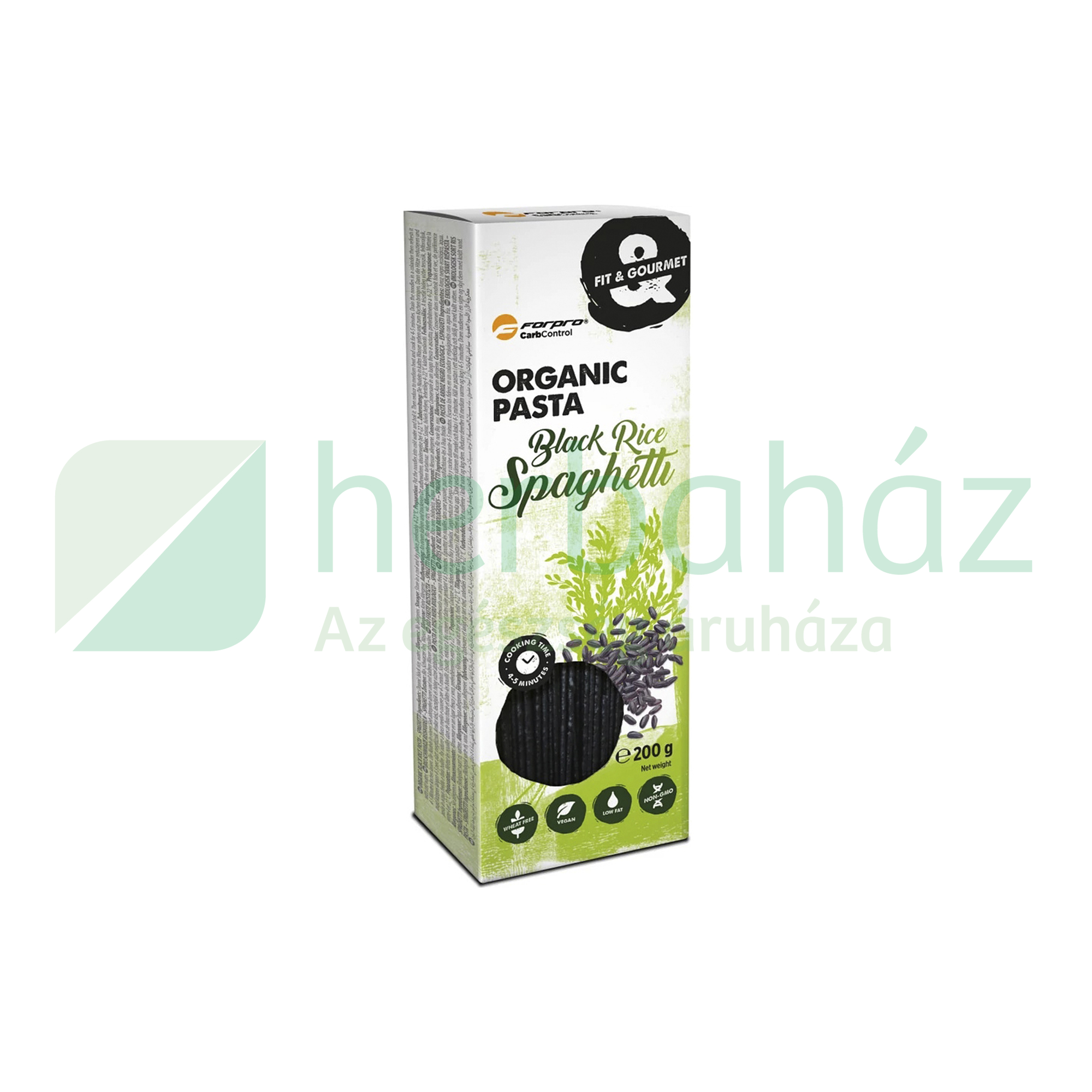 BIO FORPRO FEKETERIZS TÉSZTA SPAGETTI 200G