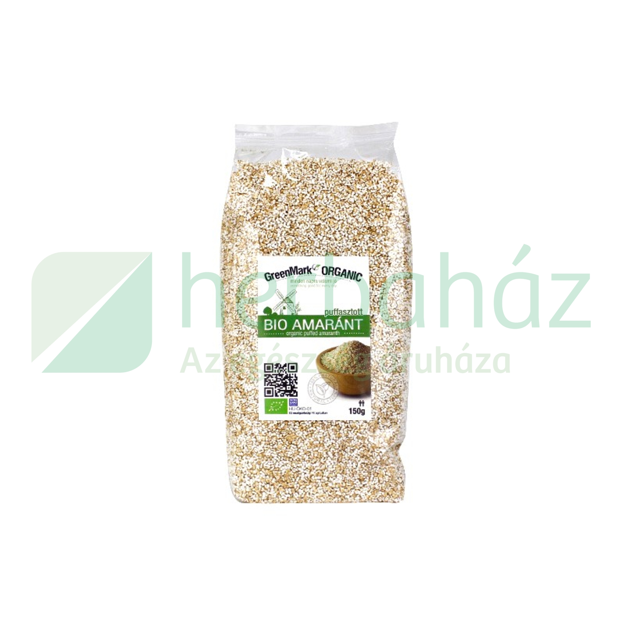 BIO GREENMARK AMARÁNT PUFFASZTOTT 150G