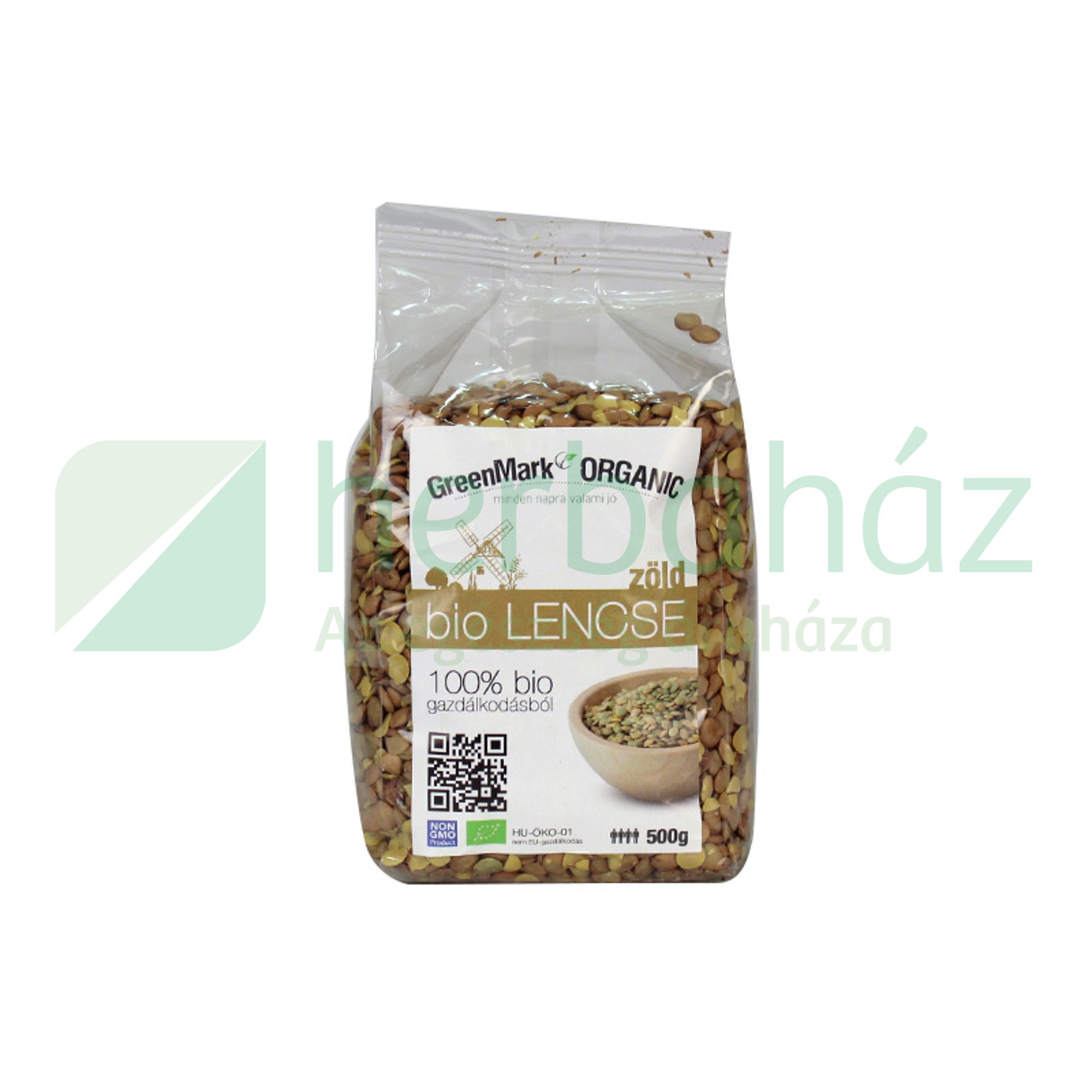 BIO GREENMARK LENCSE ZÖLD 500G