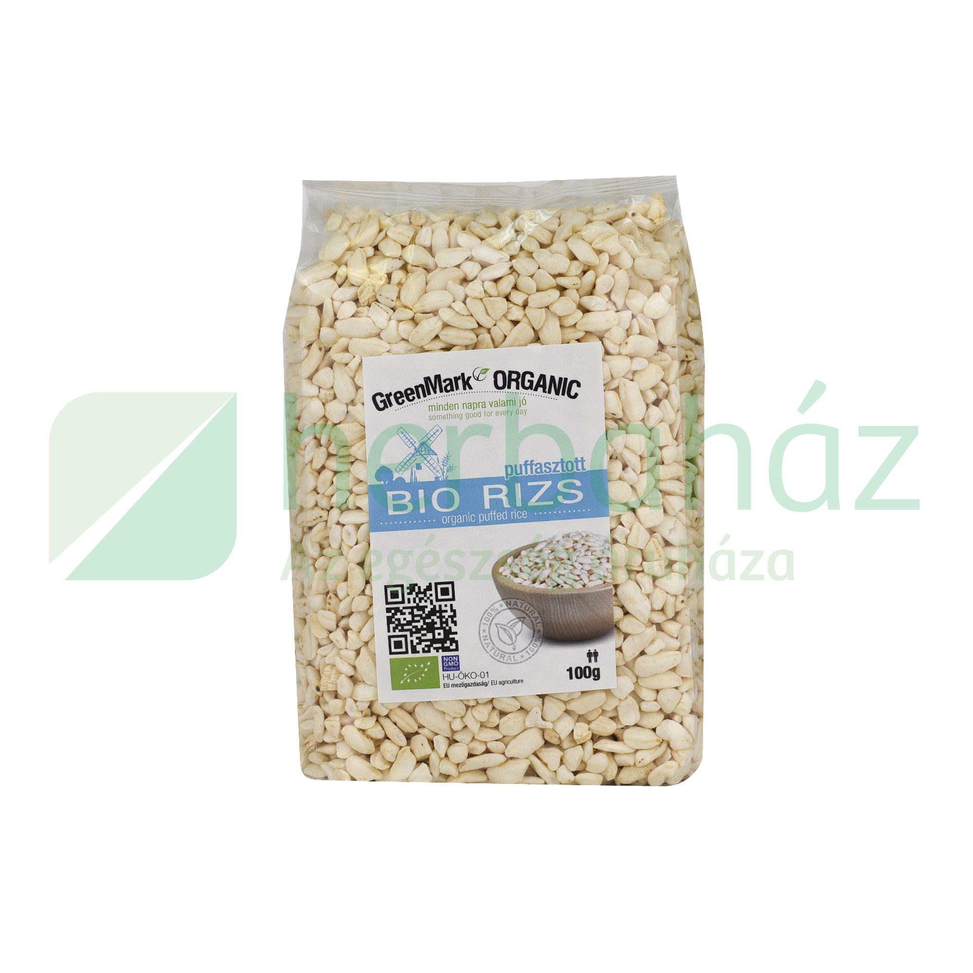 BIO GREENMARK RIZS PUFFASZTOTT 100G