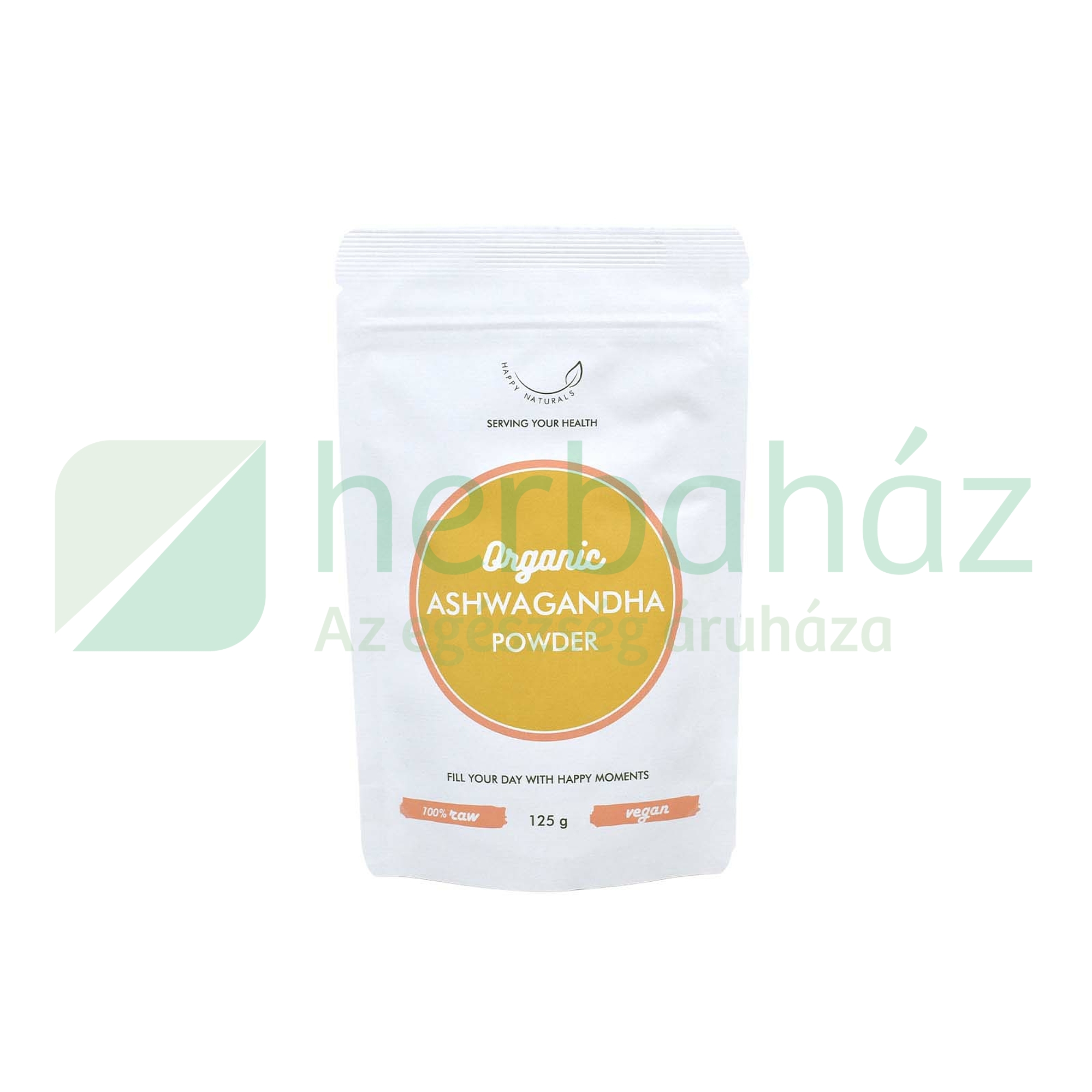 BIO HAPPY NATURALS ORGANIC ASHWAGANDHA POR 125G