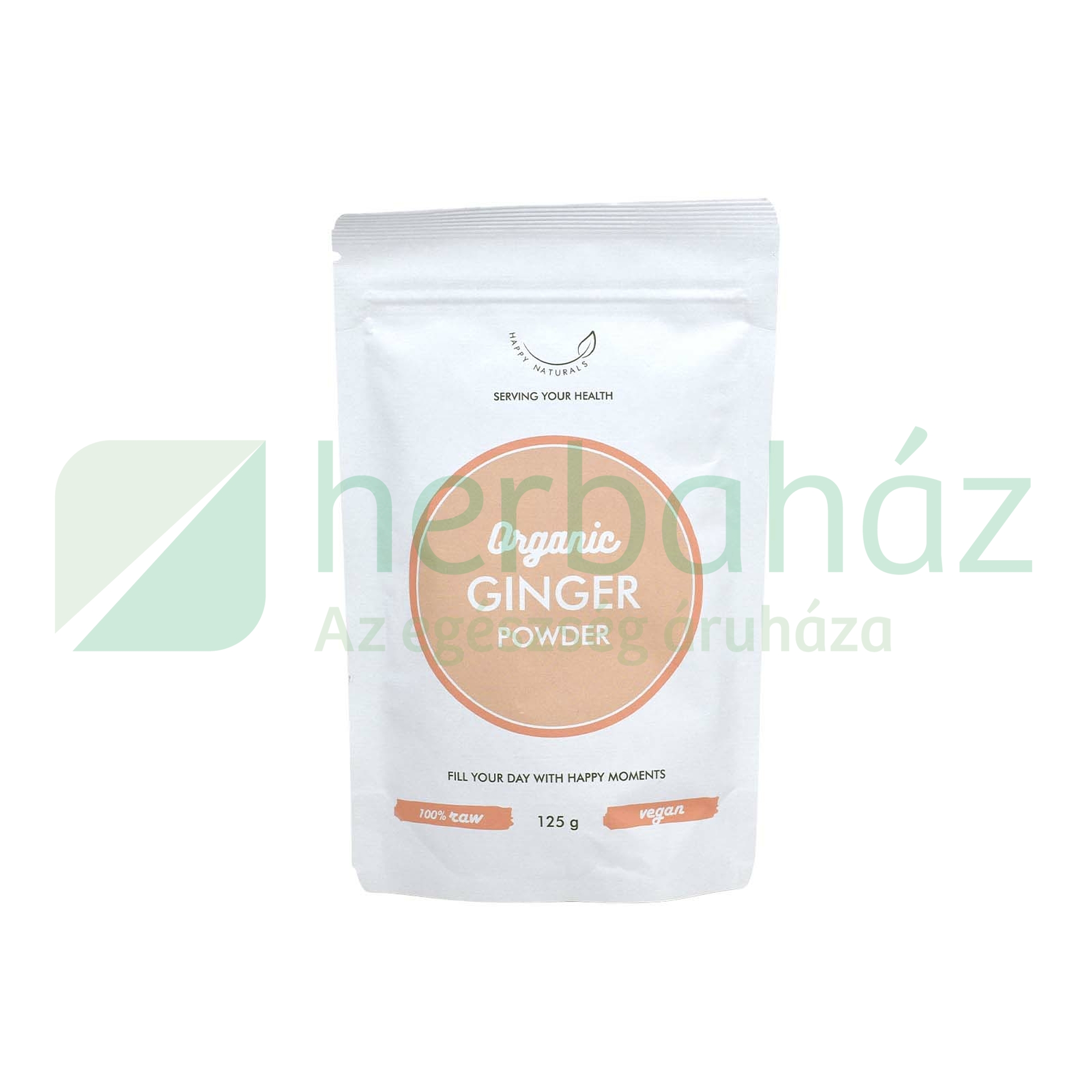 BIO HAPPY NATURALS ORGANIC GYÖMBÉR POR 125G