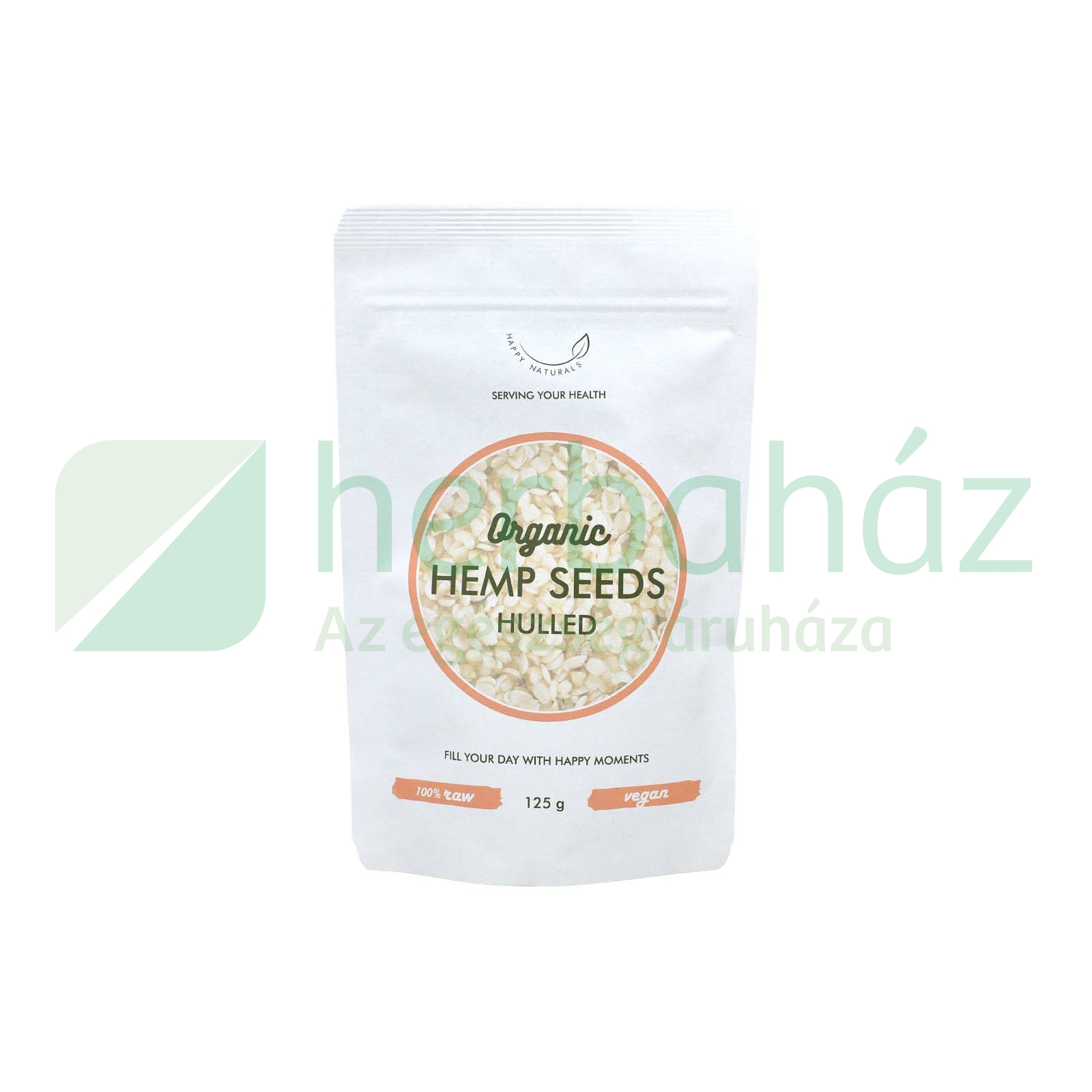 BIO HAPPY NATURALS ORGANIC HÁNTOLT KENDERMAG 125G