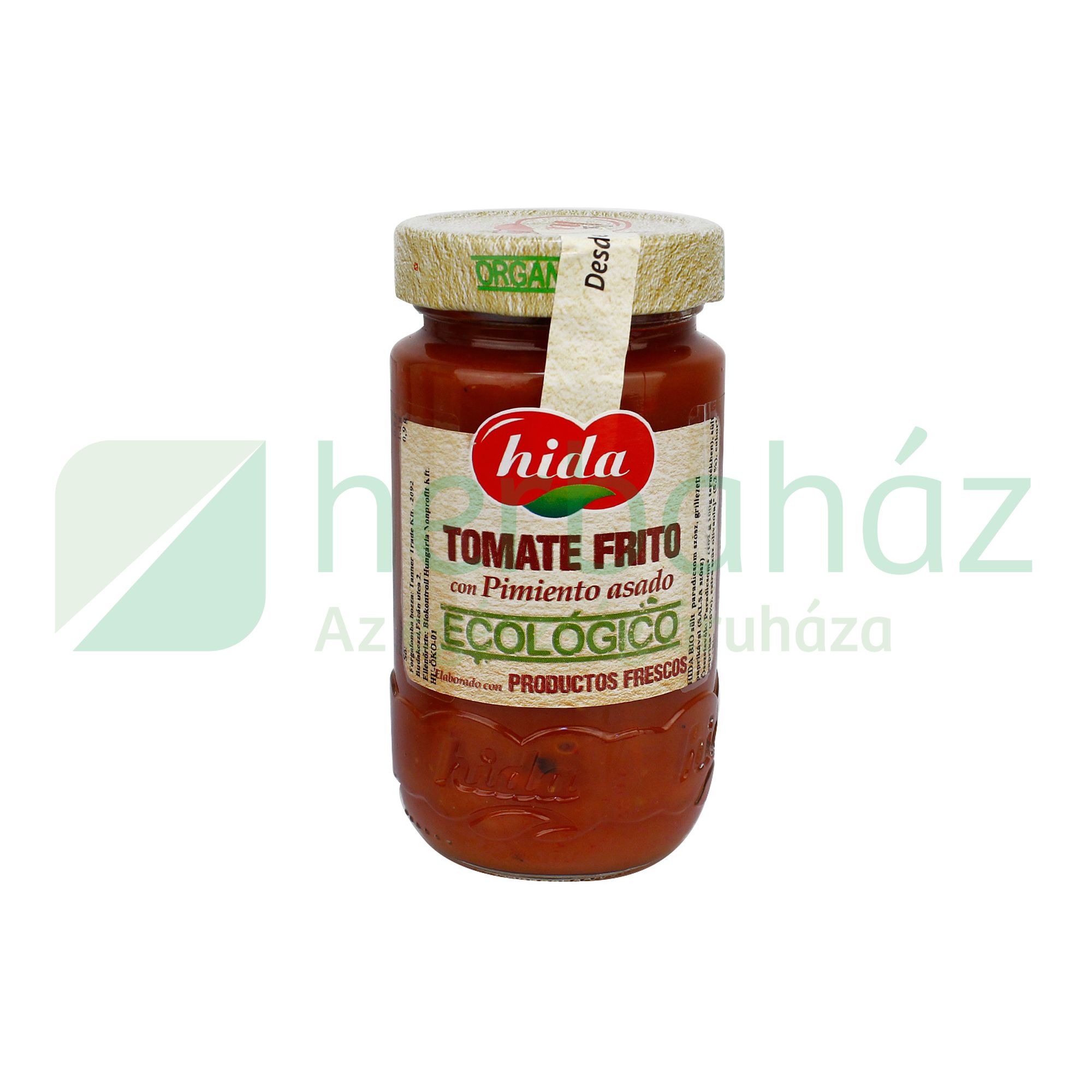 BIO HIDA SALSA SÜLT PAPRIKA PARADICSOMSZÓSZBAN 350G