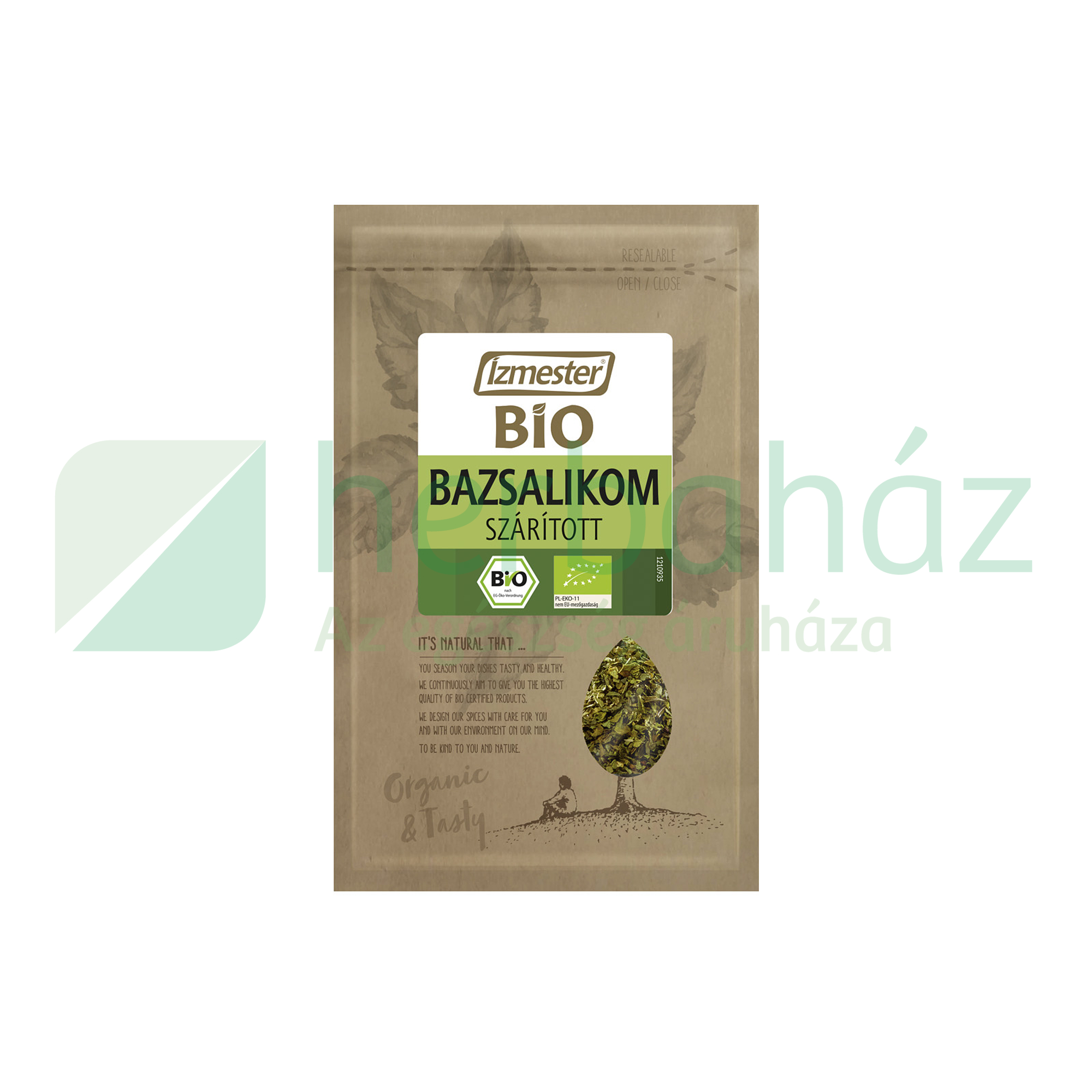 BIO ÍZMESTER BAZSALIKOM SZÁRÍTOTT 10G