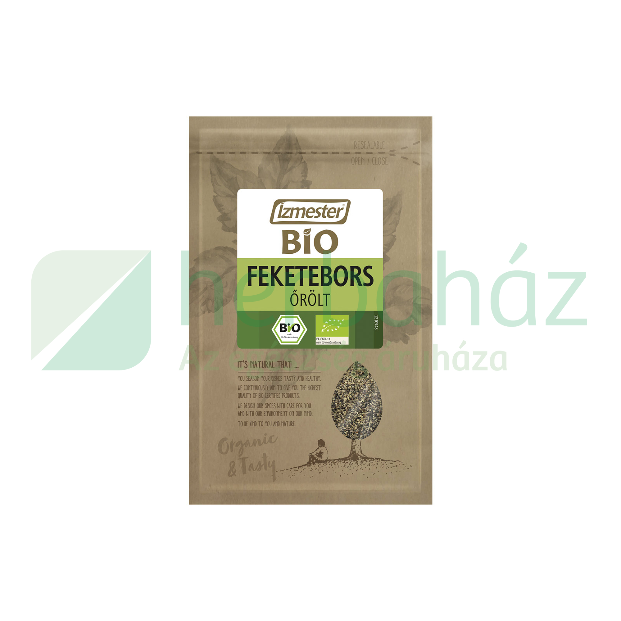 BIO ÍZMESTER FEKETE BORS ŐRÖLT 20G