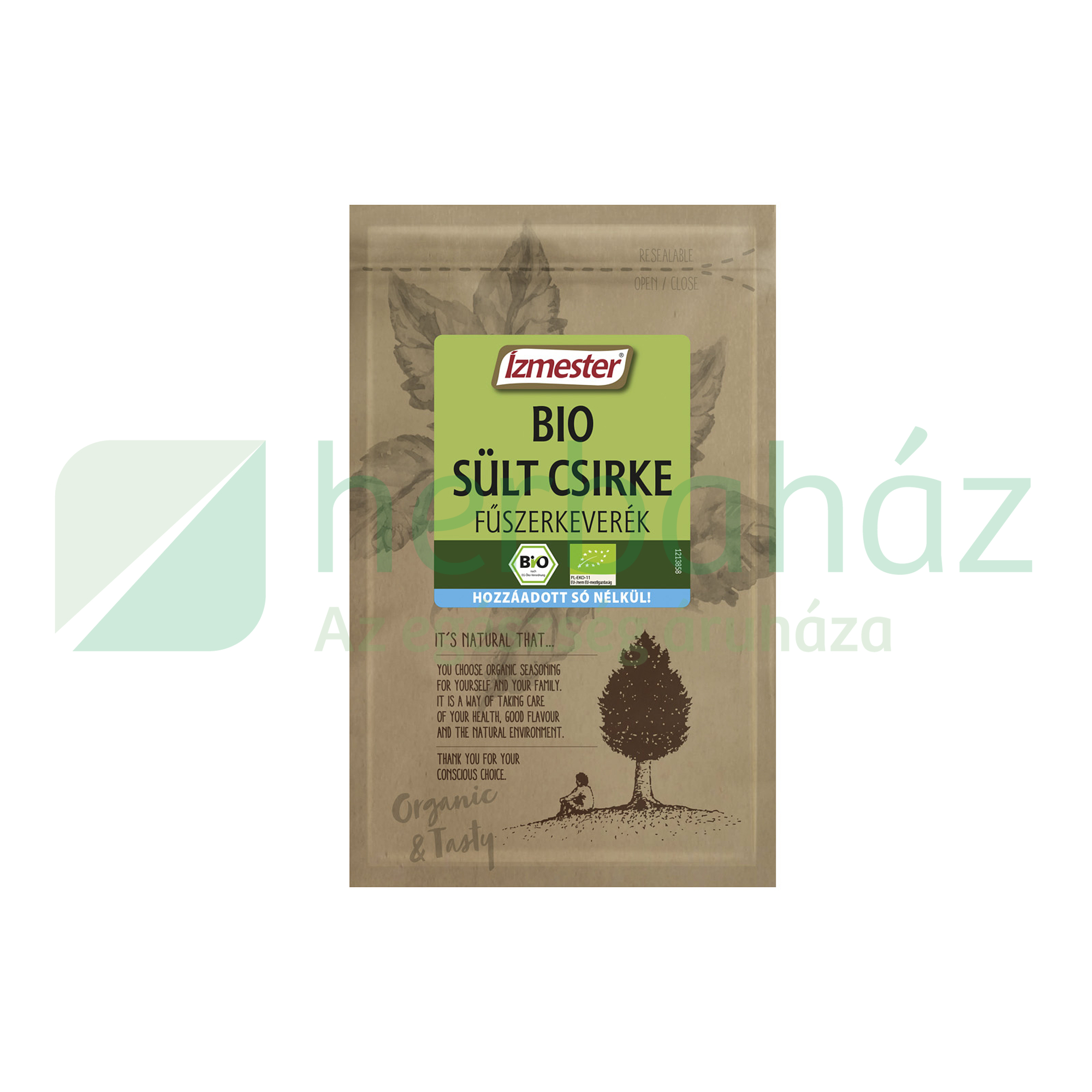 BIO ÍZMESTER SÜLT CSIRKE FŰSZERKEVERÉK 20G