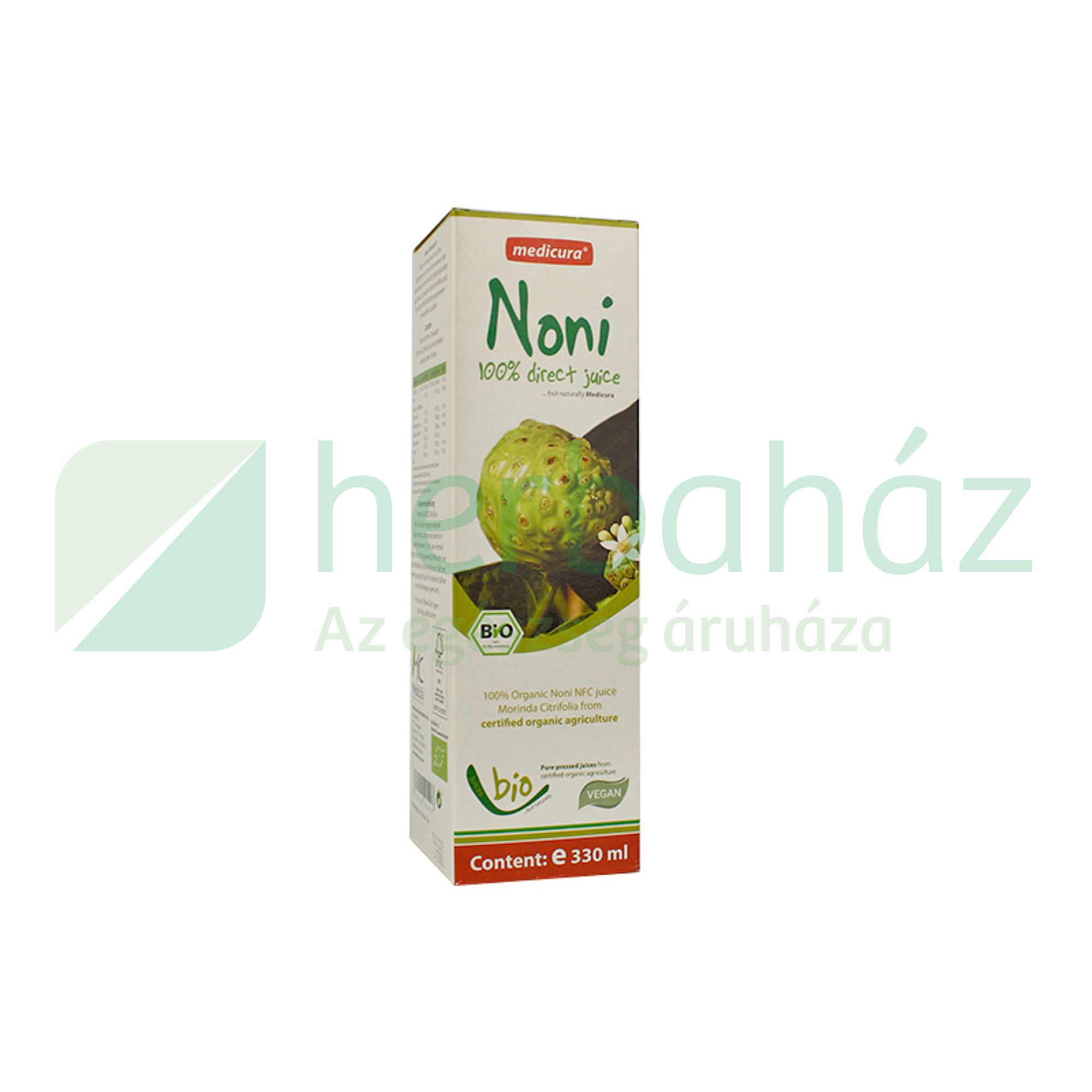 BIO MEDICURA NONI 100% GYÜMÖLCSLÉ 330ML