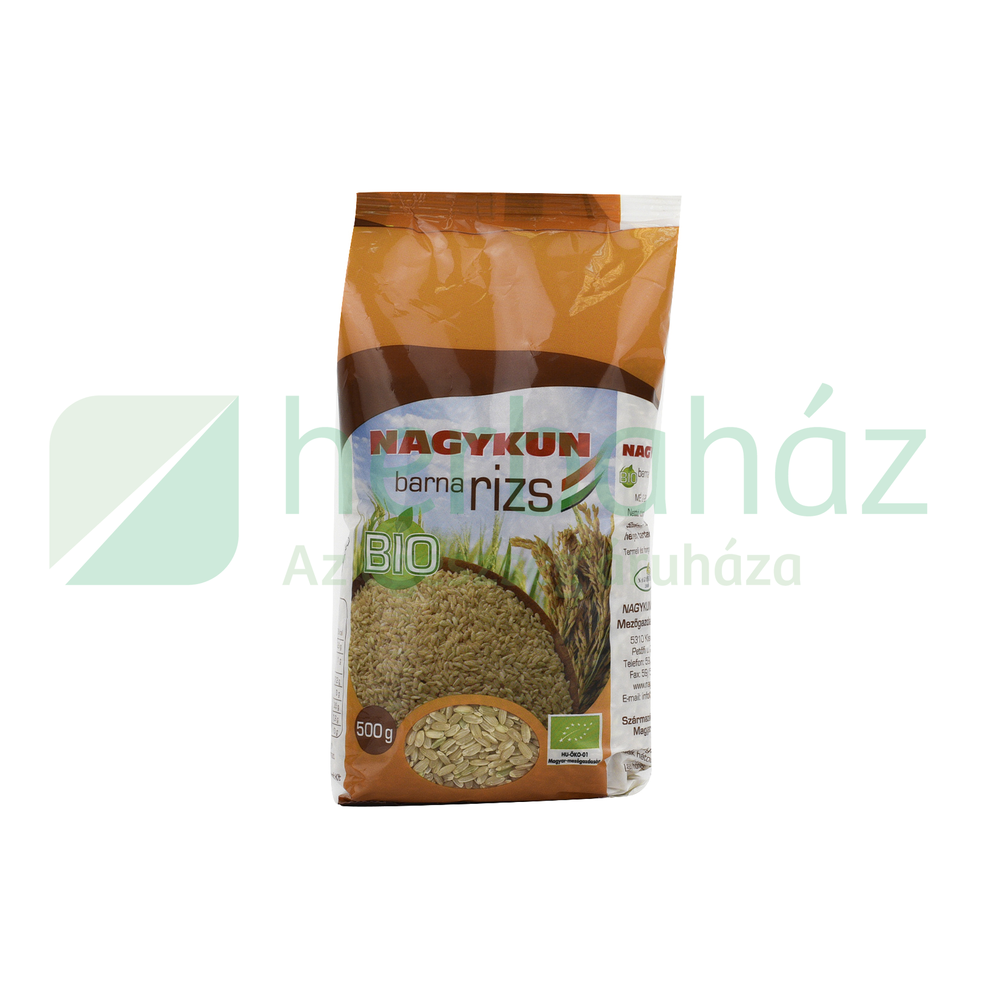 BIO NAGYKUN BARNA RIZS 500G