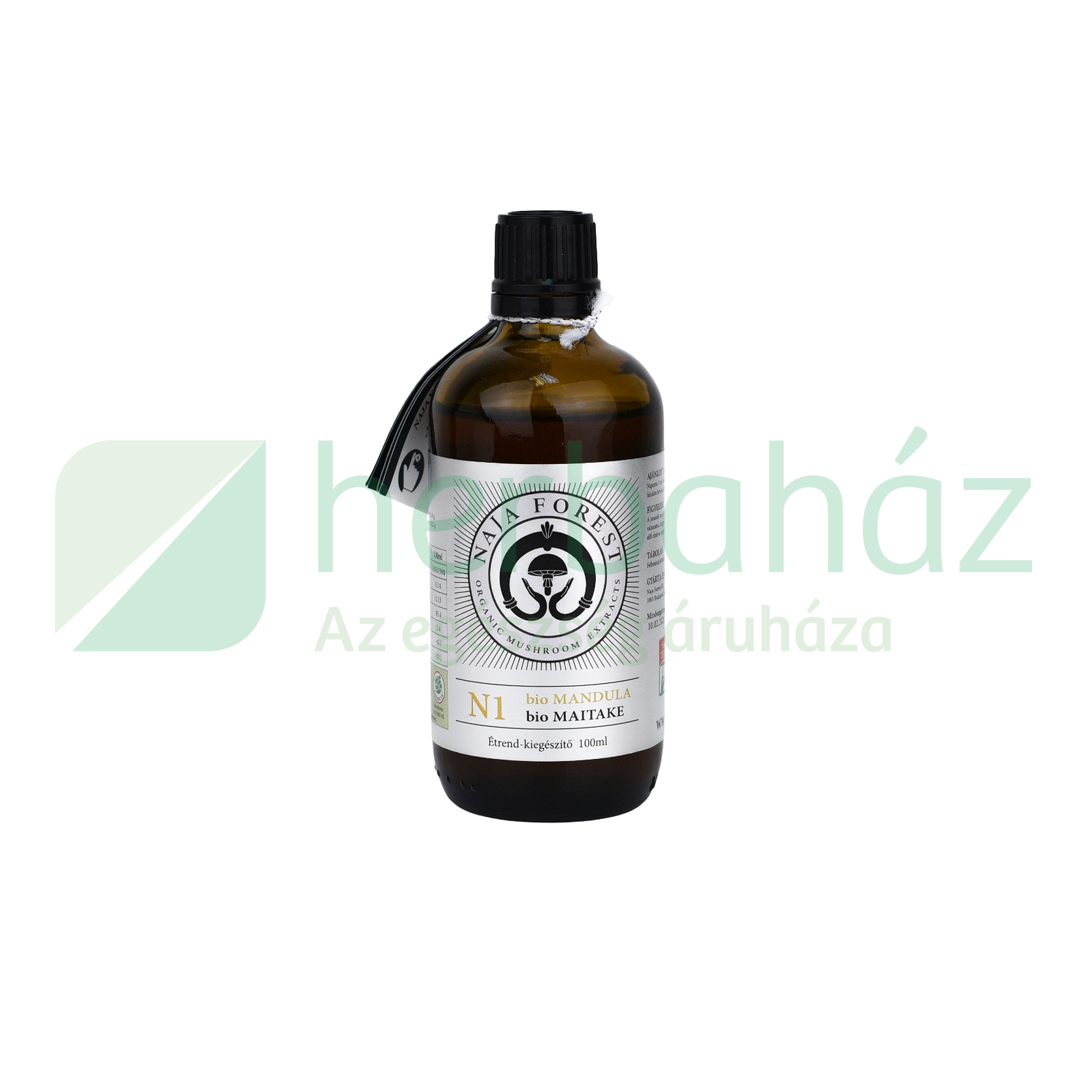 BIO NAJA FOREST N1 MANDULA - MAITAKE (CUKORŐR) 100ML