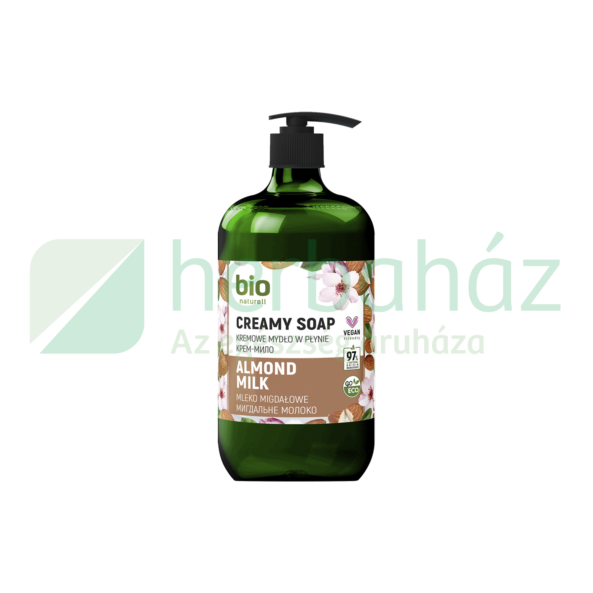 BIO NATURELL FOLYÉKONY KRÉMSZAPPAN MANDULATEJ ILLATÚ 946ML