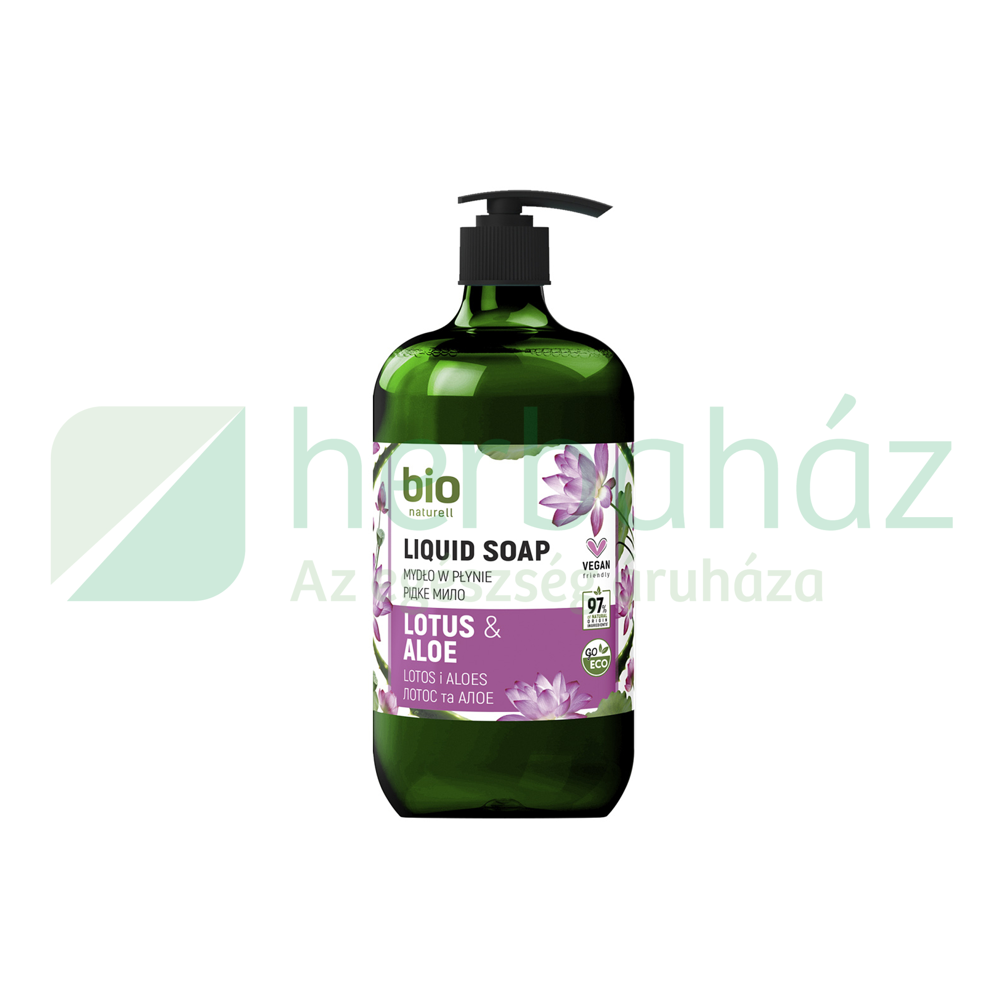BIO NATURELL FOLYÉKONY SZAPPAN LÓTUSZ ÉS ALOE ILLATÚ 946ML