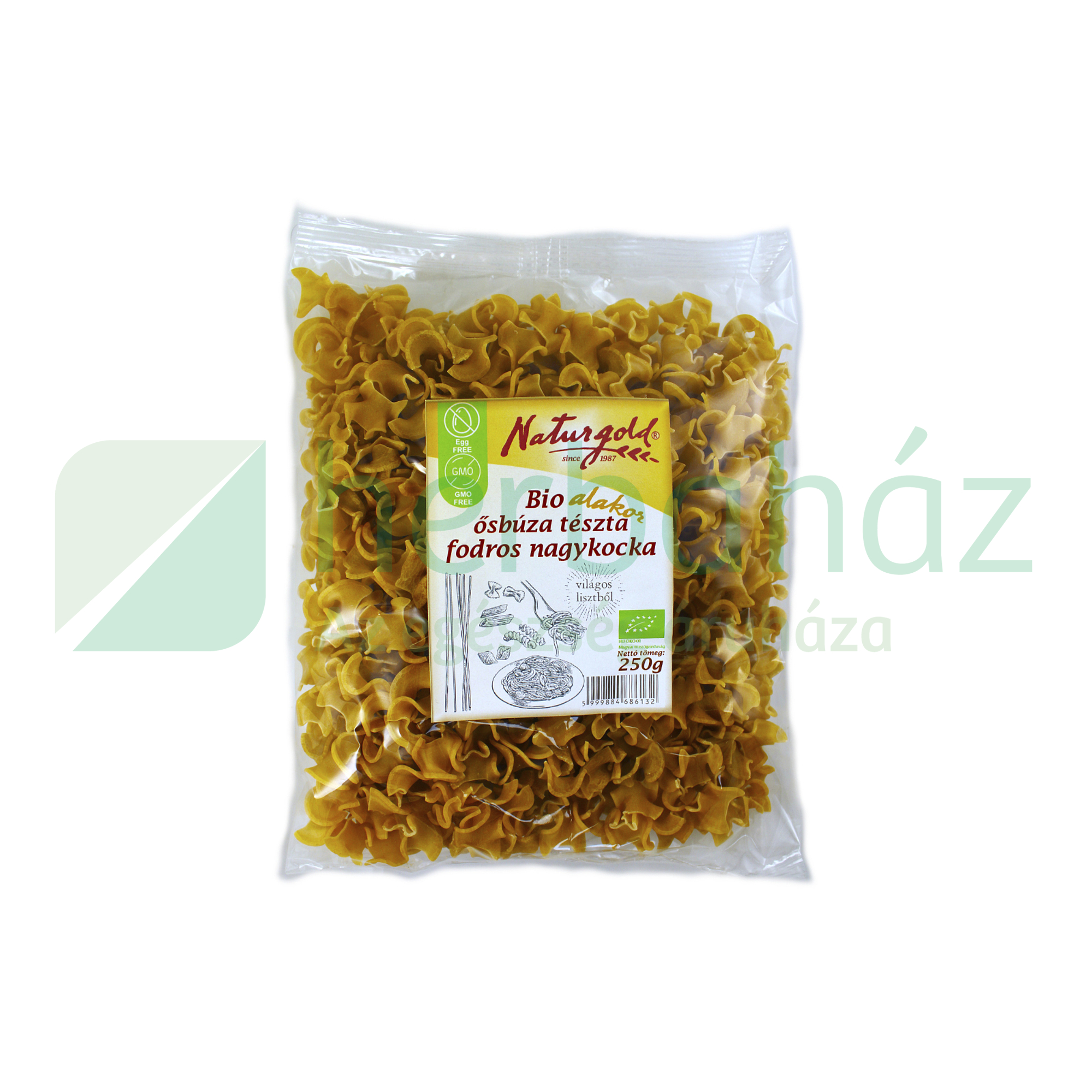 BIO NATURGOLD ALAKOR TÉSZTA FODROS NAGYKOCKA ŐSBÚZA 250G