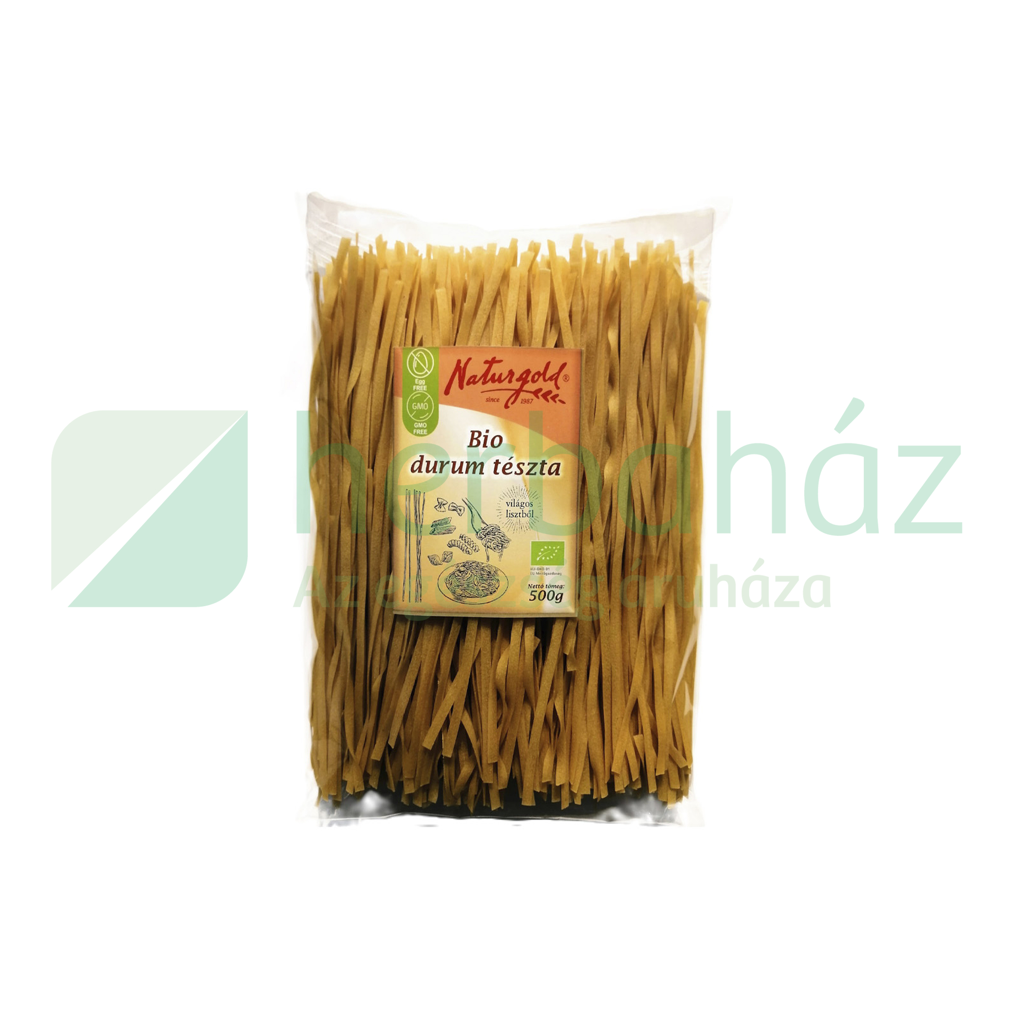 BIO NATURGOLD DURUMTÉSZTA SZÉLESMETÉLT 500G