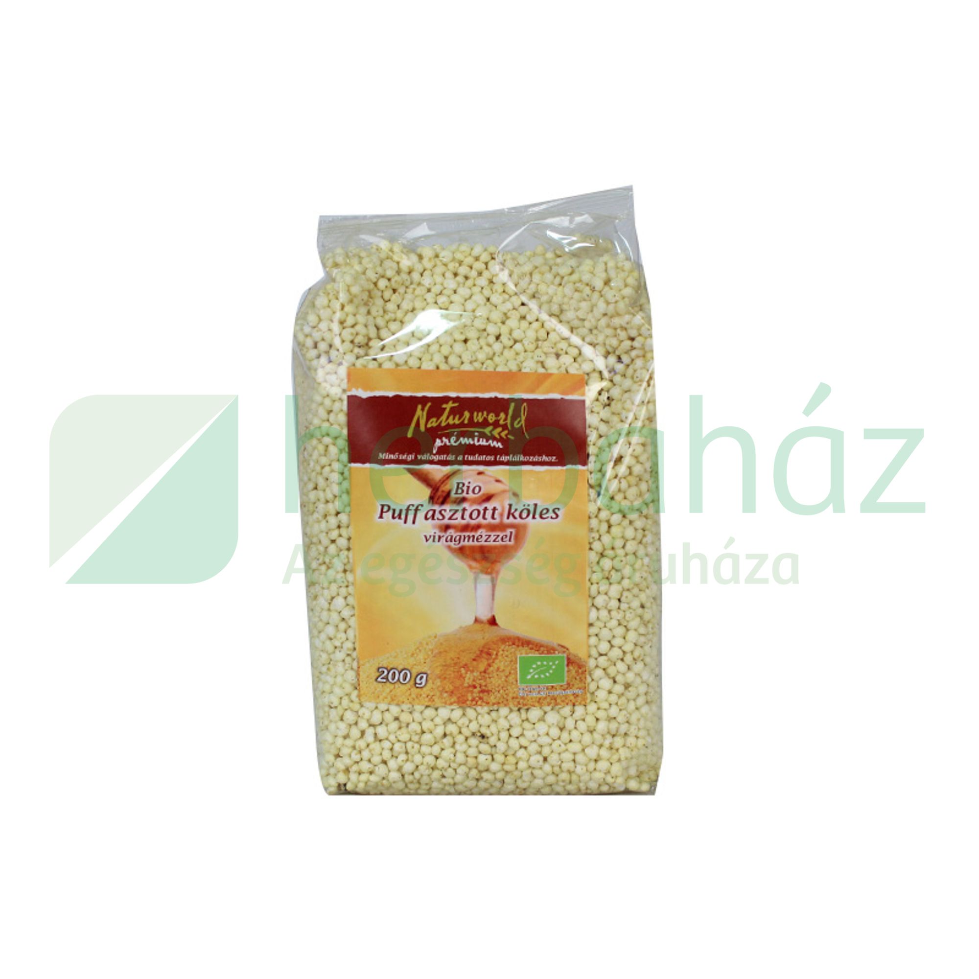 BIO NATURGOLD KÖLES PUFFANCS VIRÁGMÉZZEL 200G