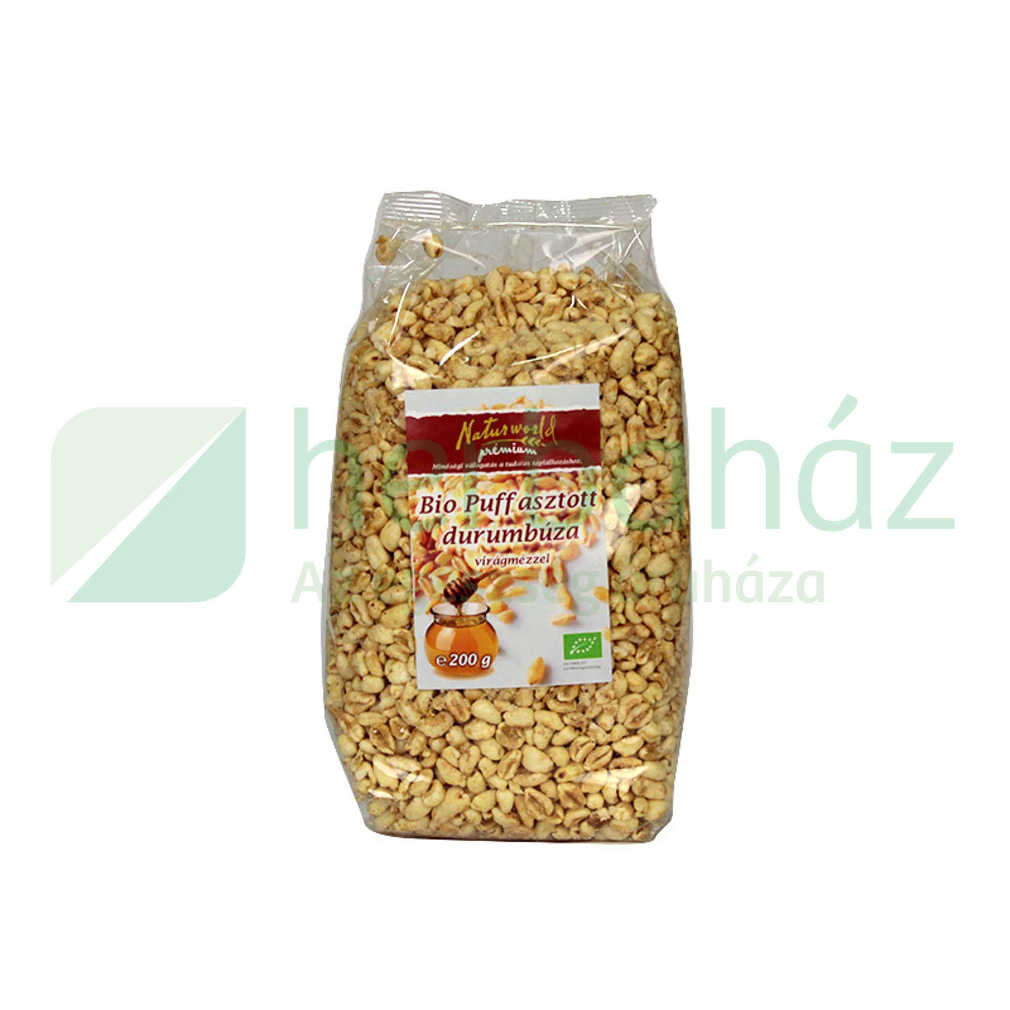 BIO NATURGOLD PUFFASZTOTT DURUMBÚZA VIRÁGMÉZZEL 200G