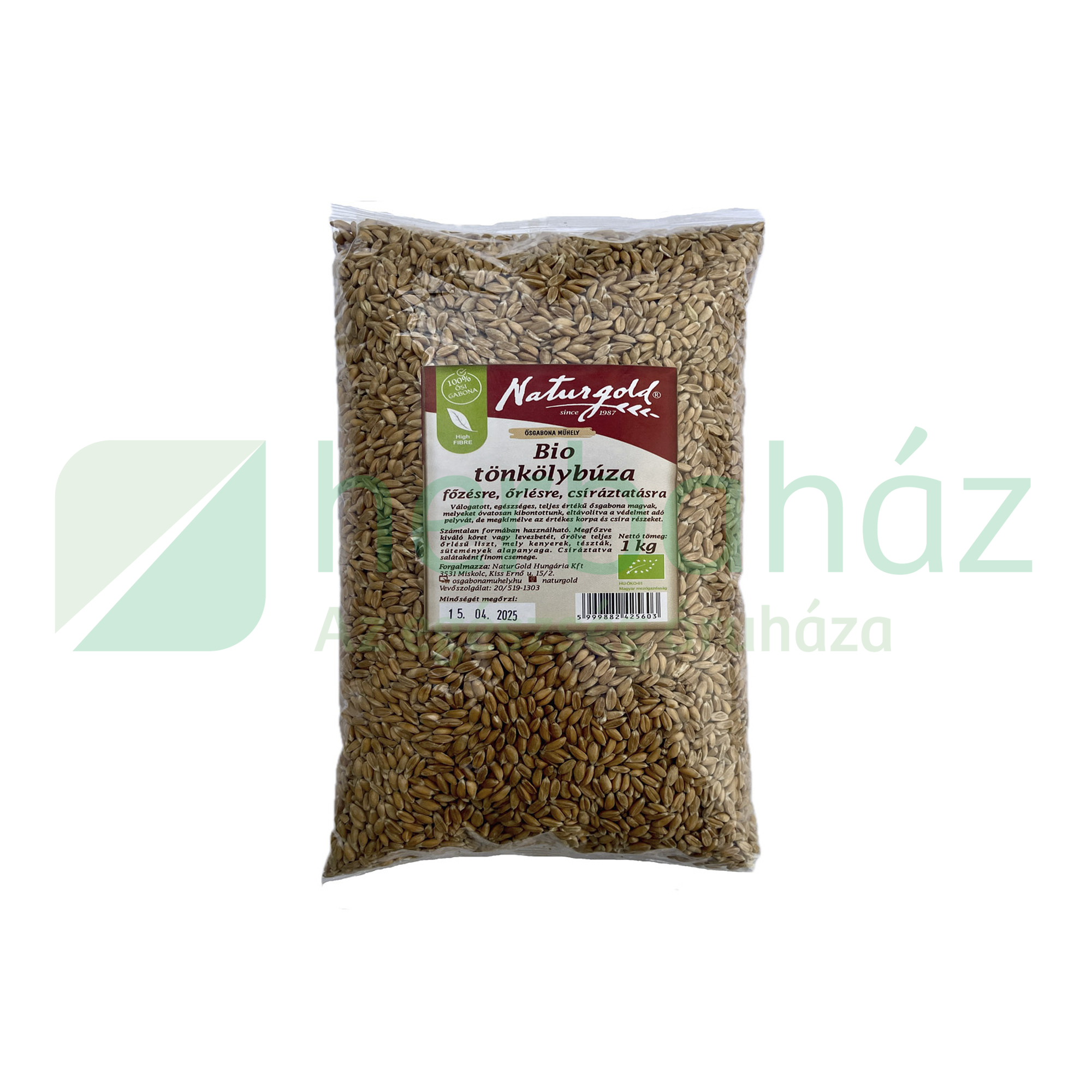 BIO NATURGOLD TÖNKÖLYBÚZA FŐZÉSRE/SÜTÉSRE/CSÍRÁZTATÁSHOZ 1000G
