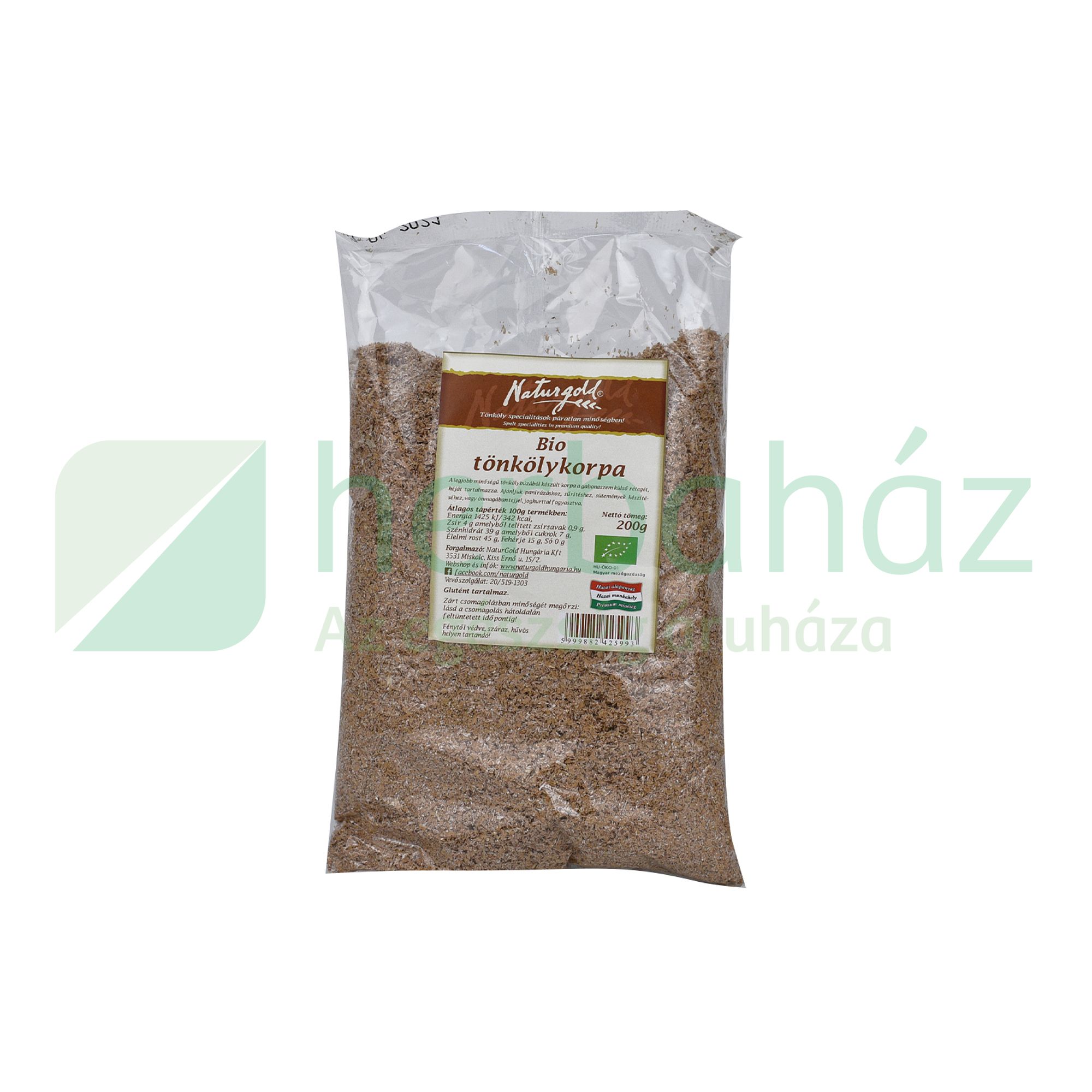 BIO NATURGOLD TÖNKÖLY KORPA 200G