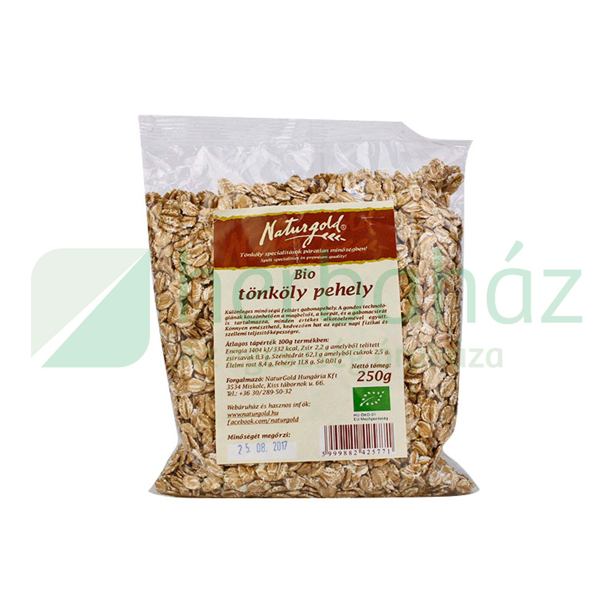 BIO NATURGOLD TÖNKÖLYPEHELY 250G