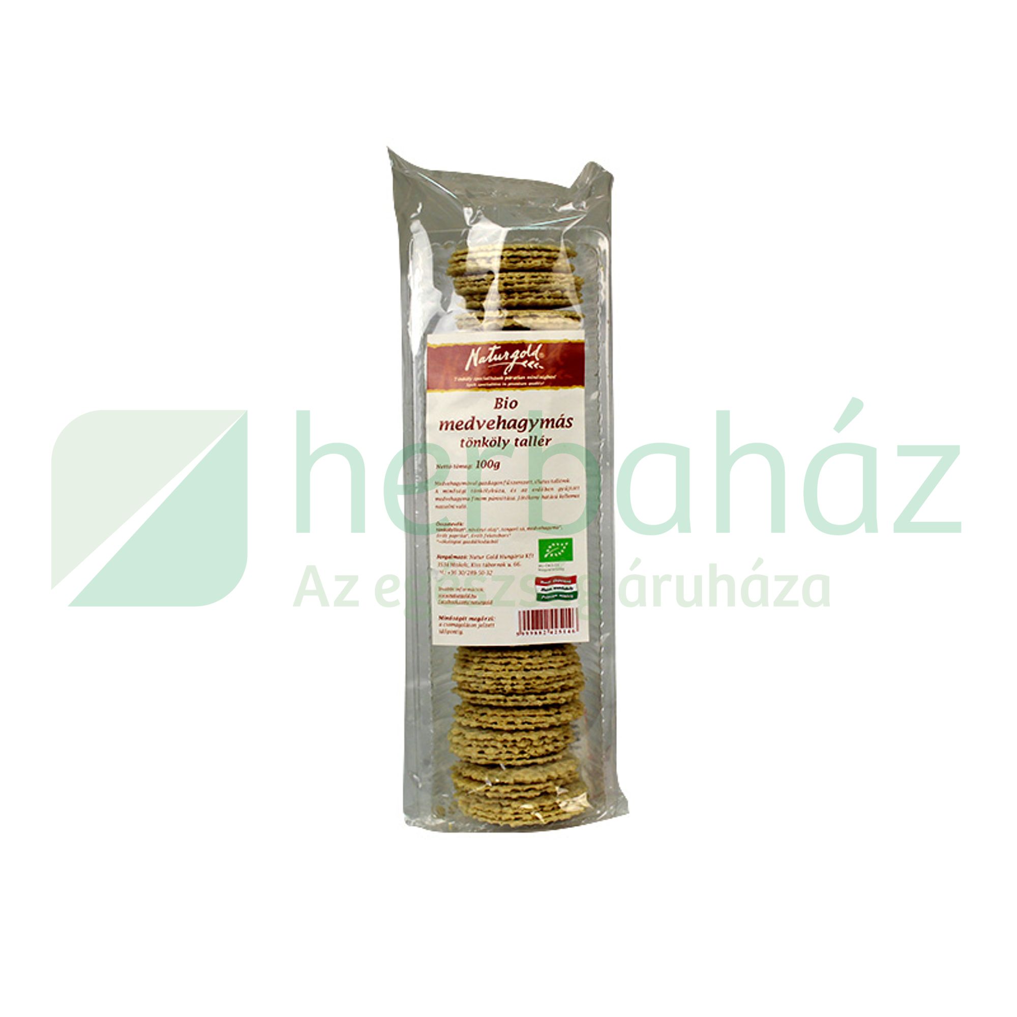 BIO NATURGOLD TÖNKÖLYTALLÉR MEDVEHAGYMÁS 100G