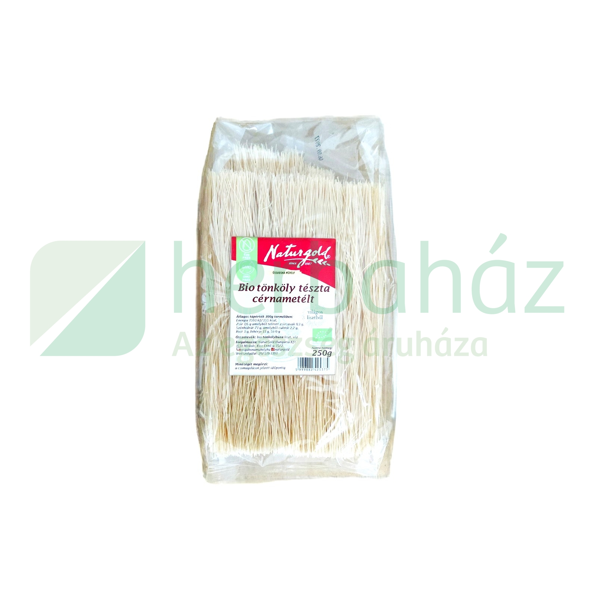 BIO NATURGOLD TÖNKÖLY TÉSZTA CÉRNAMETÉLT 250G