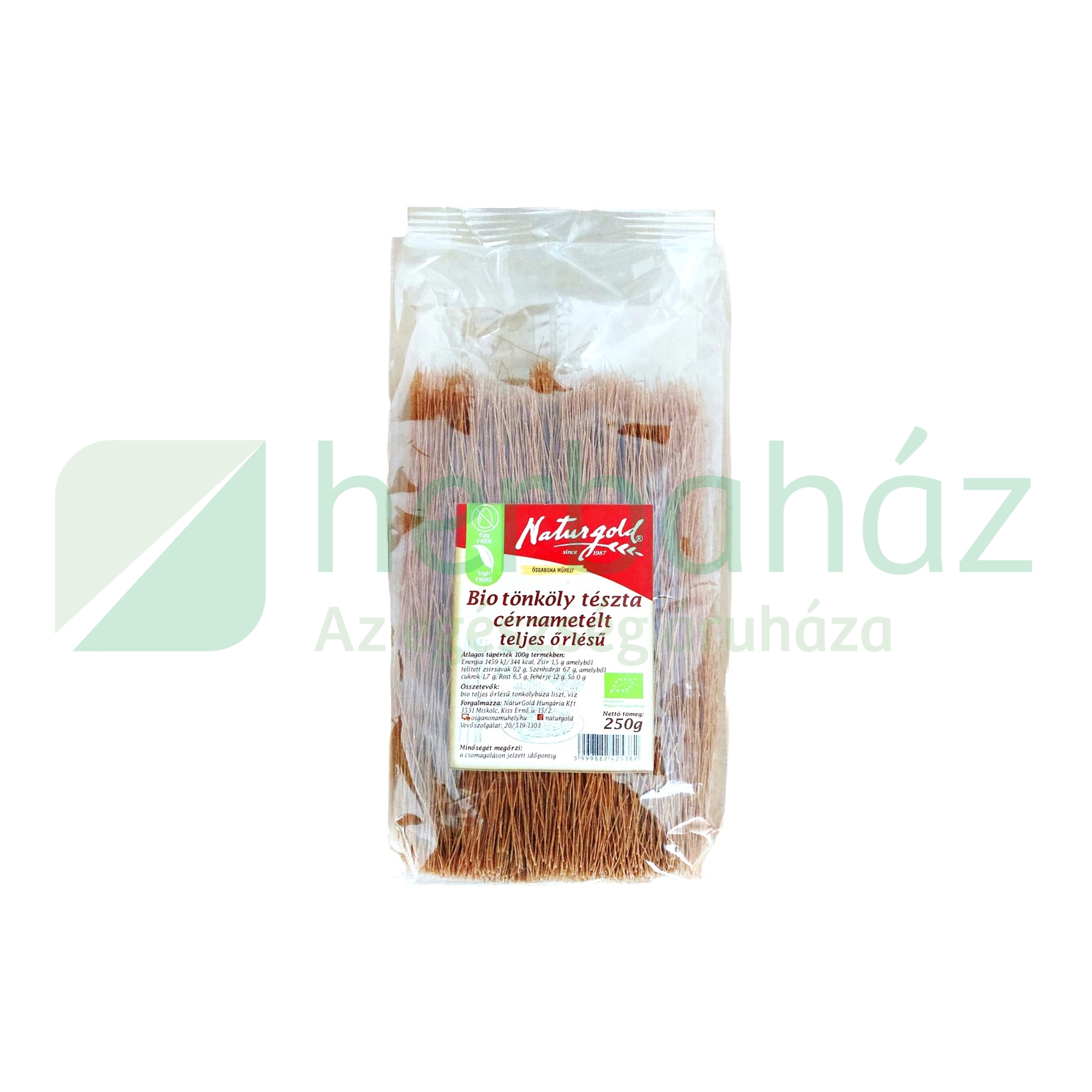 BIO NATURGOLD TÖNKÖLY TÉSZTA CÉRNAMETÉLT TELJES ŐRLÉSŰ 250G