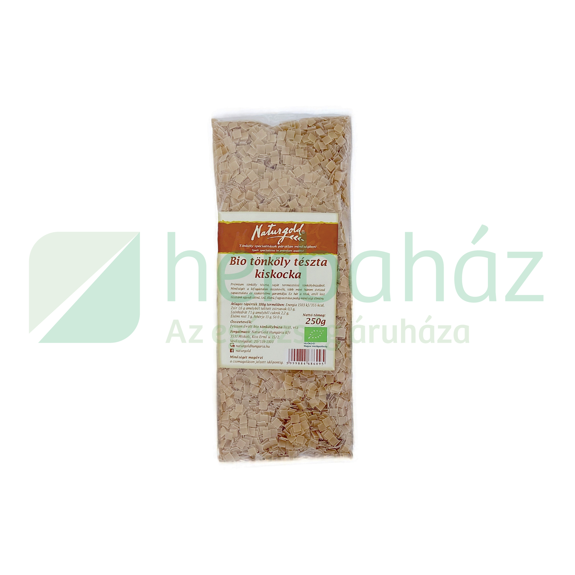BIO NATURGOLD TÖNKÖLY TÉSZTA KISKOCKA 250G