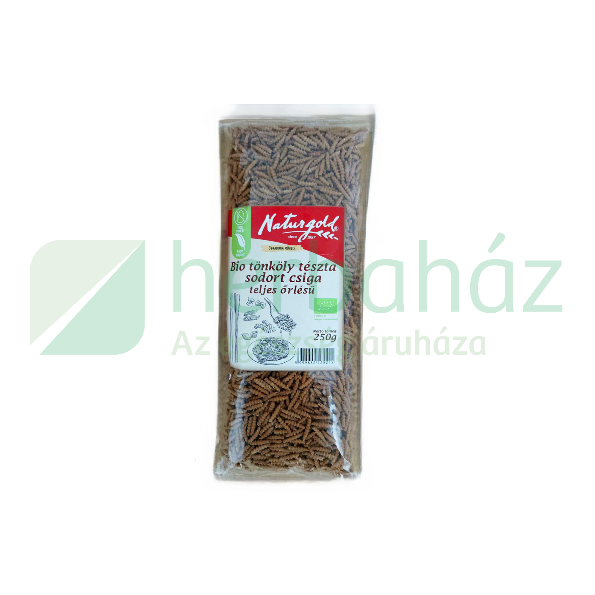 BIO NATURGOLD TÖNKÖLY TÉSZTA SODORT CSIGA TELJES ŐRLÉSŰ 250G