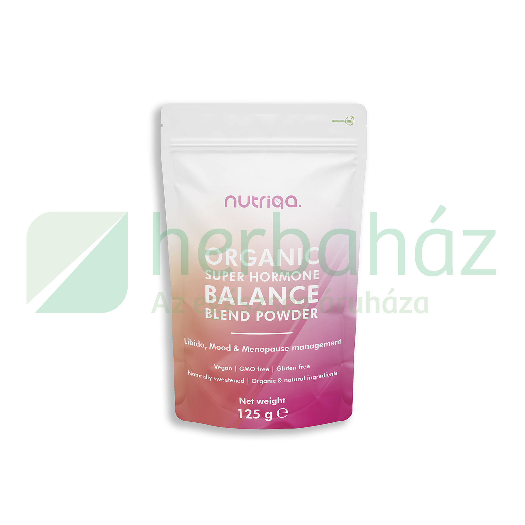 BIO NUTRIQA ORGANIC SZUPER-HORMONEGYENSÚLY PORKEVERÉK 125G