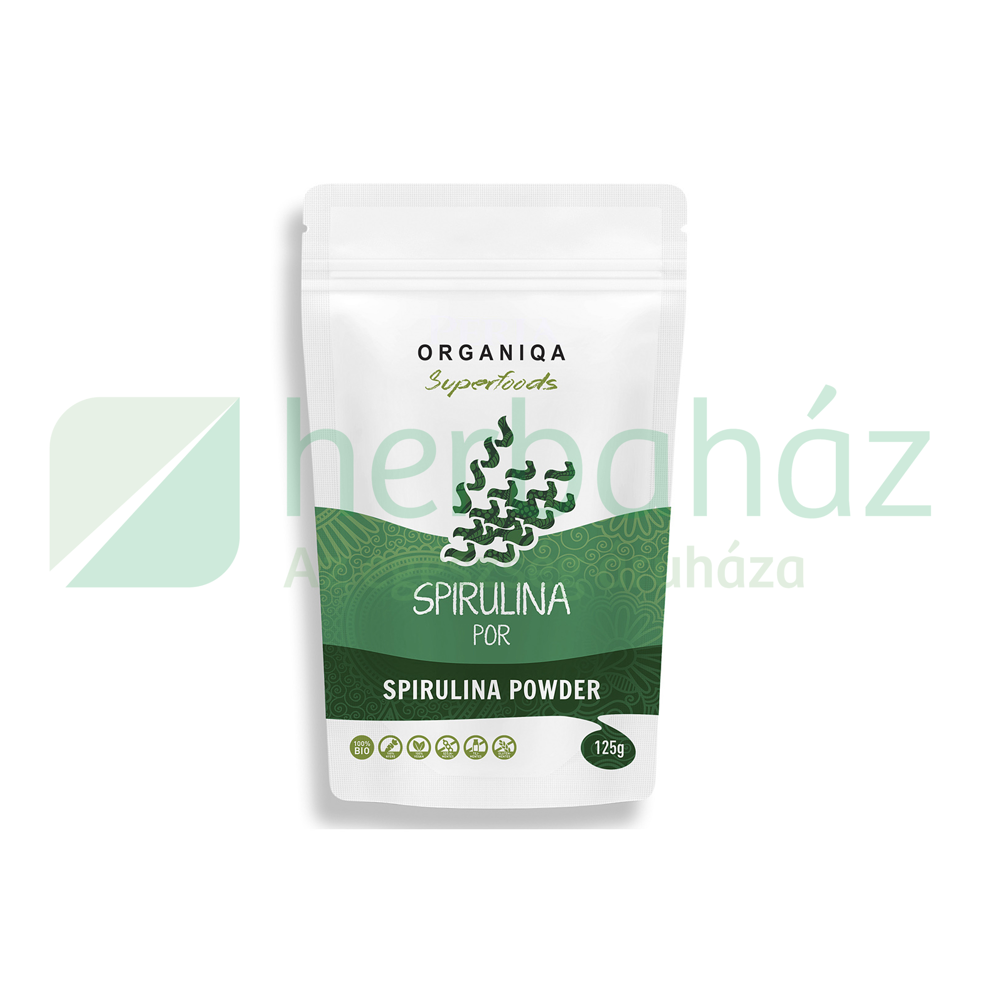 BIO ORGANIQA SPIRULINA POR 100% 125G